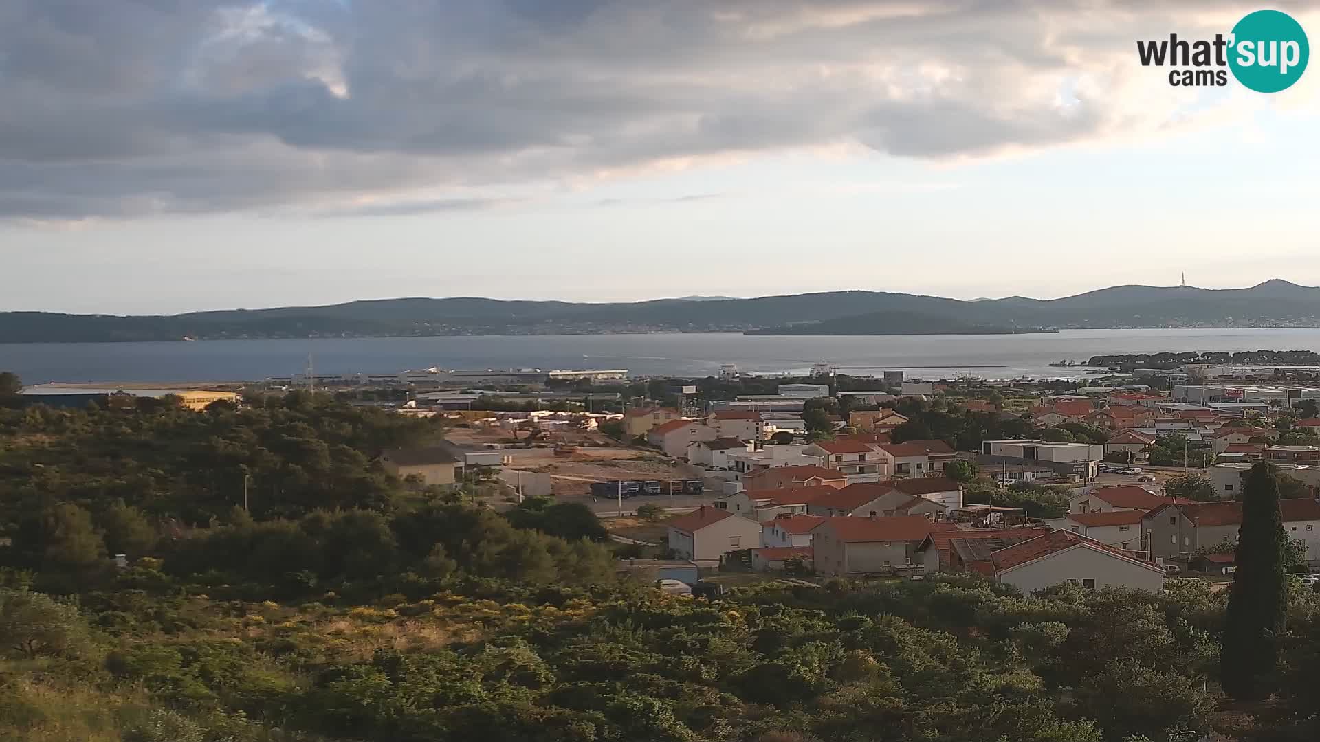 Zadar Port Gazenica Webcam Panorama, Zadar, Kroatien