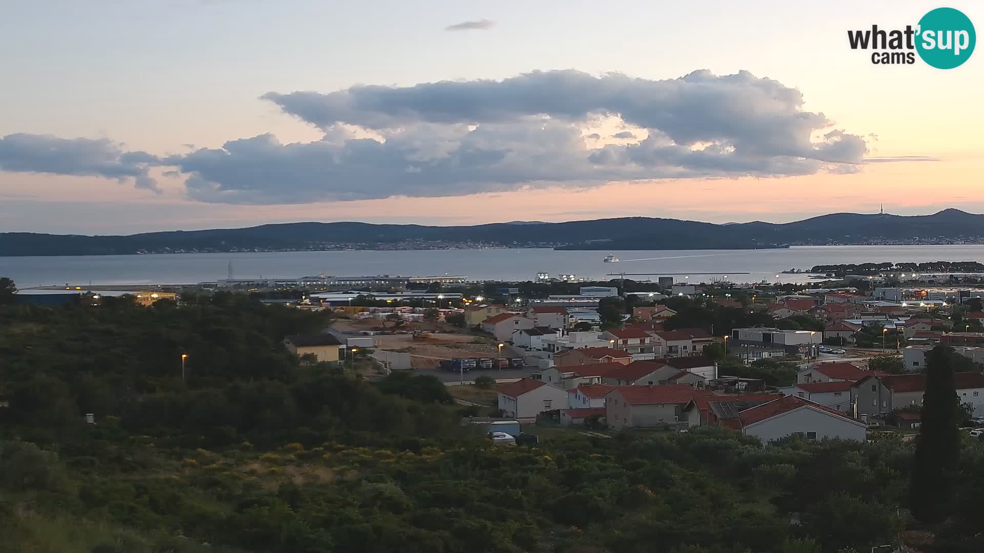 Zadar Port Gazenica Webcam Panorama, Zadar, Croatia