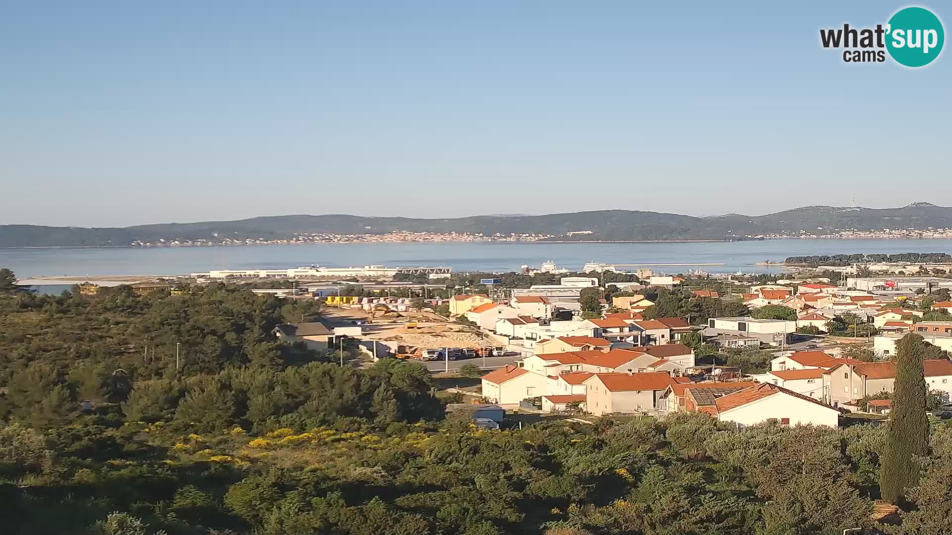 Zadar Port Gazenica Webcam Panorama, Zadar, Croatia