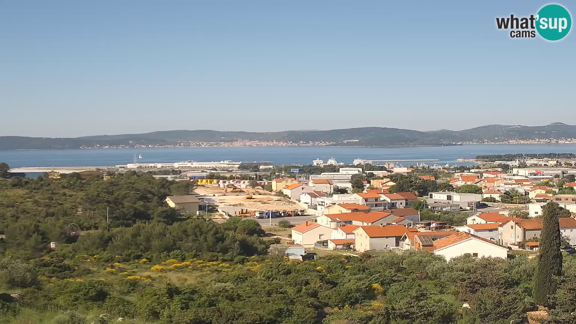 Zadar Port Gazenica Webcam Panorama, Zadar, Croatia