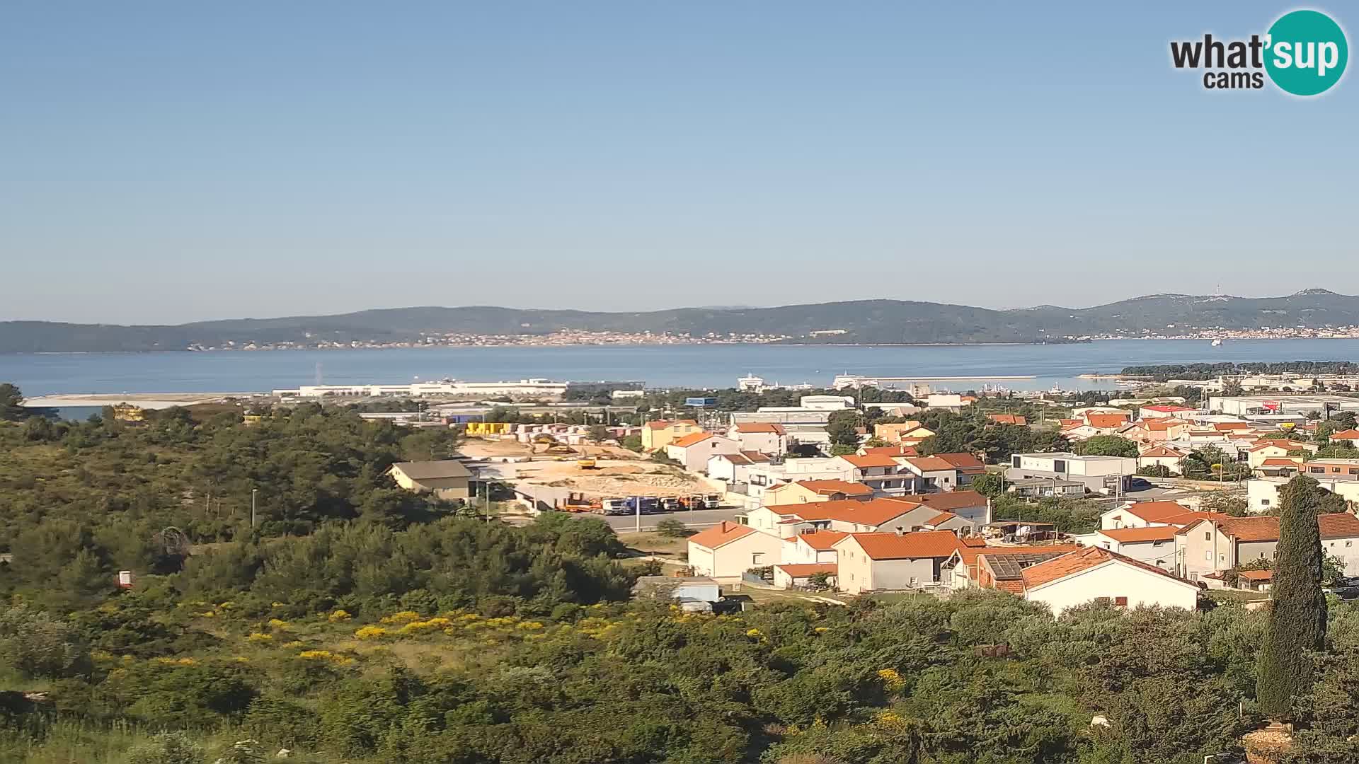 Panoramska web kamera Luke Gaženica u Zadru, Hrvatska