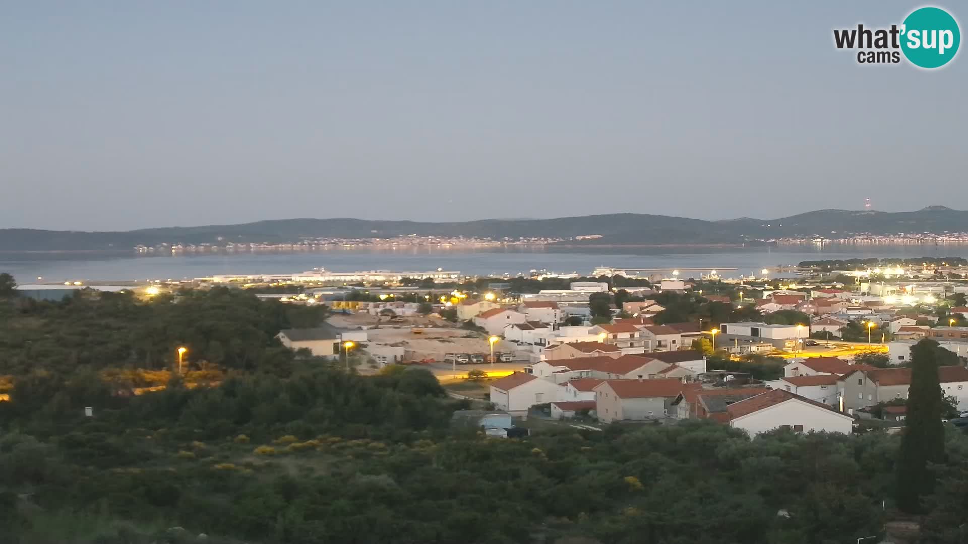 Zadar Port Gazenica Webcam Panorama, Zadar, Croatia