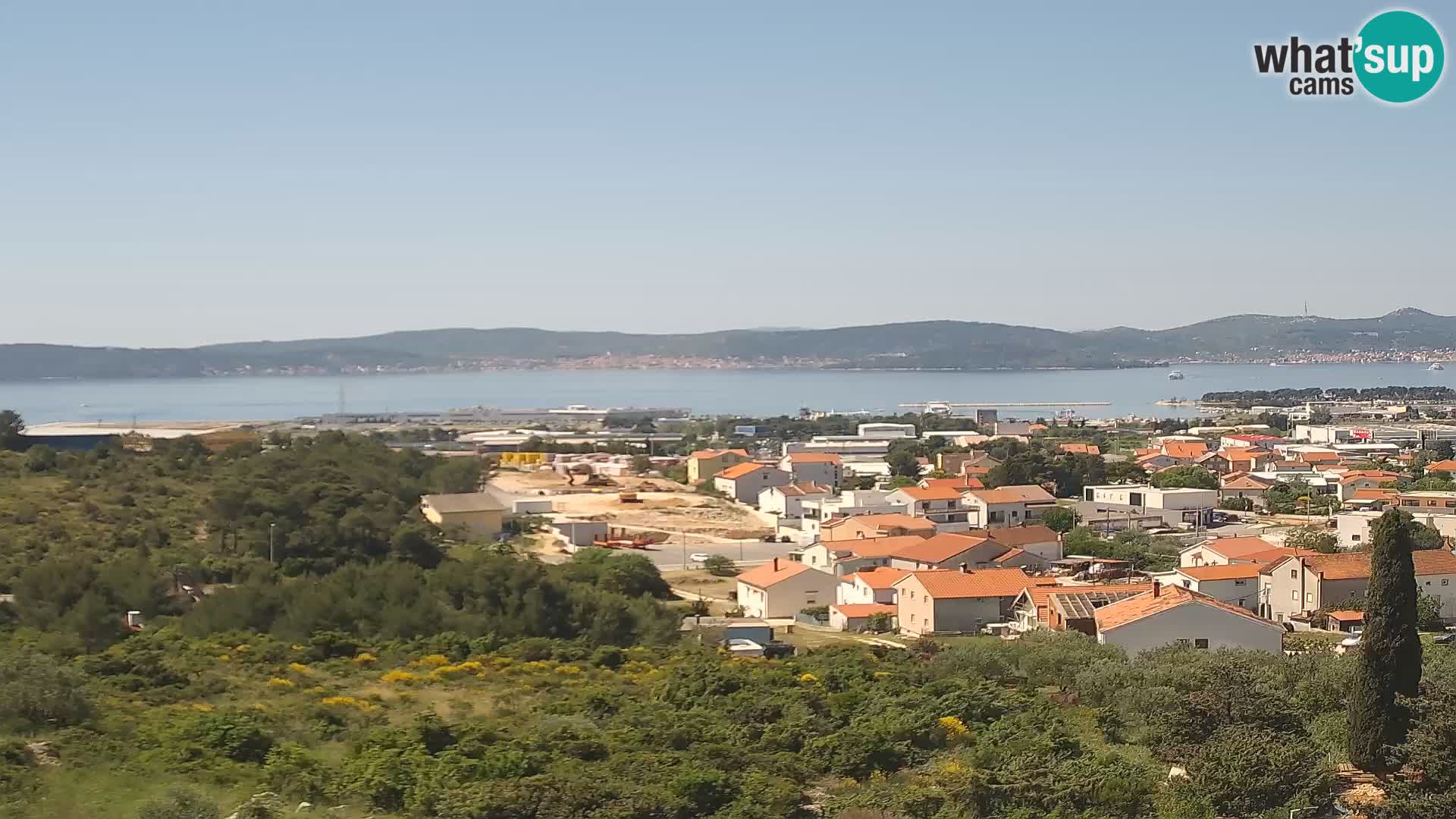 Zadar Port Gazenica Webcam Panorama, Zadar, Kroatien