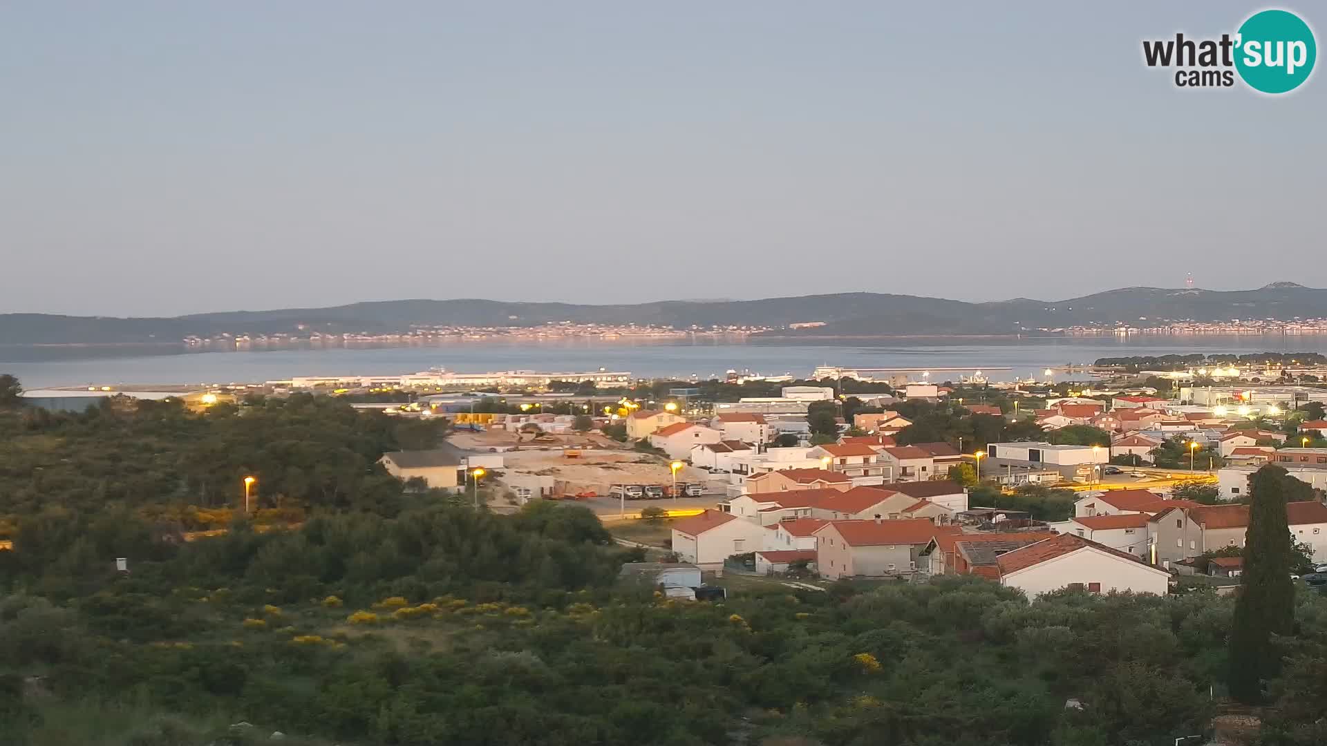 Zadar Port Gazenica Webcam Panorama, Zadar, Kroatien
