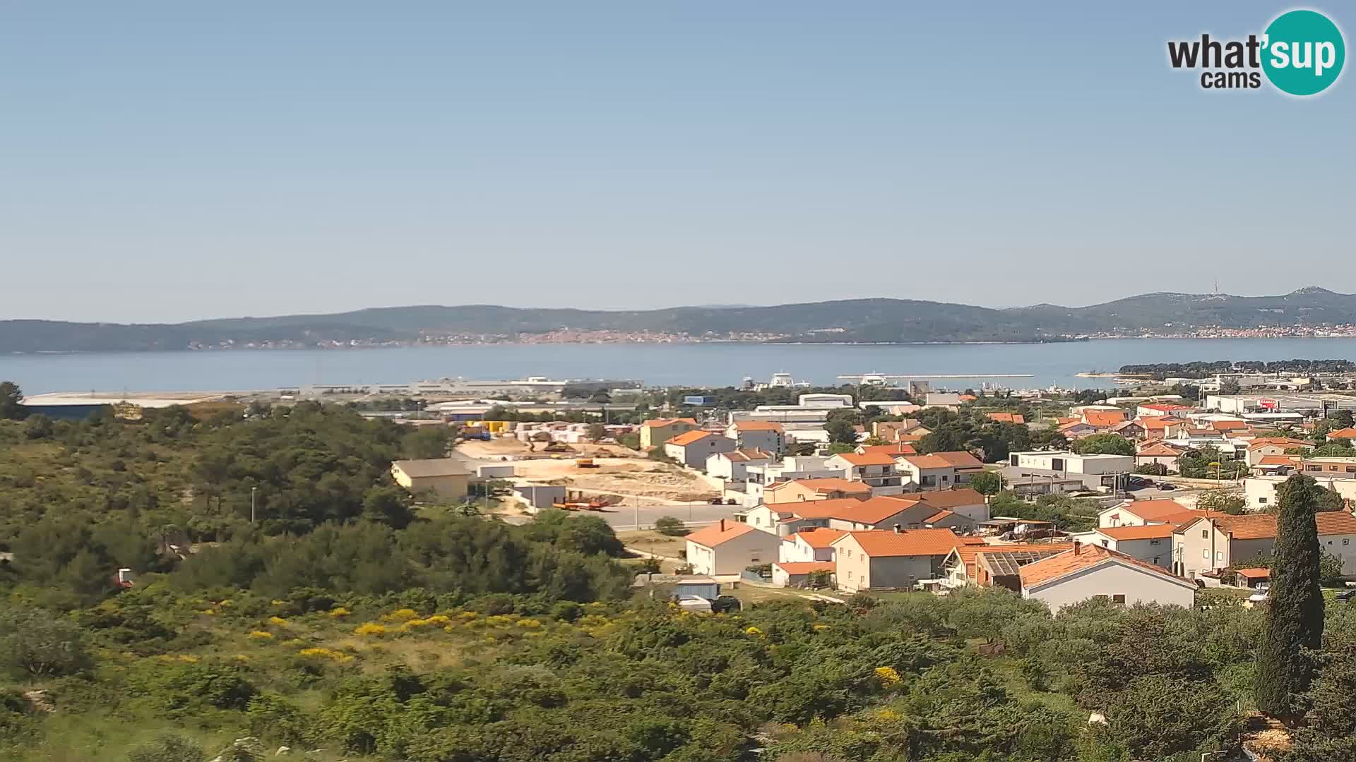 Zadar Pristanišče Gazenica s panoramsko spletno kamero, Zadar, Hrvaška