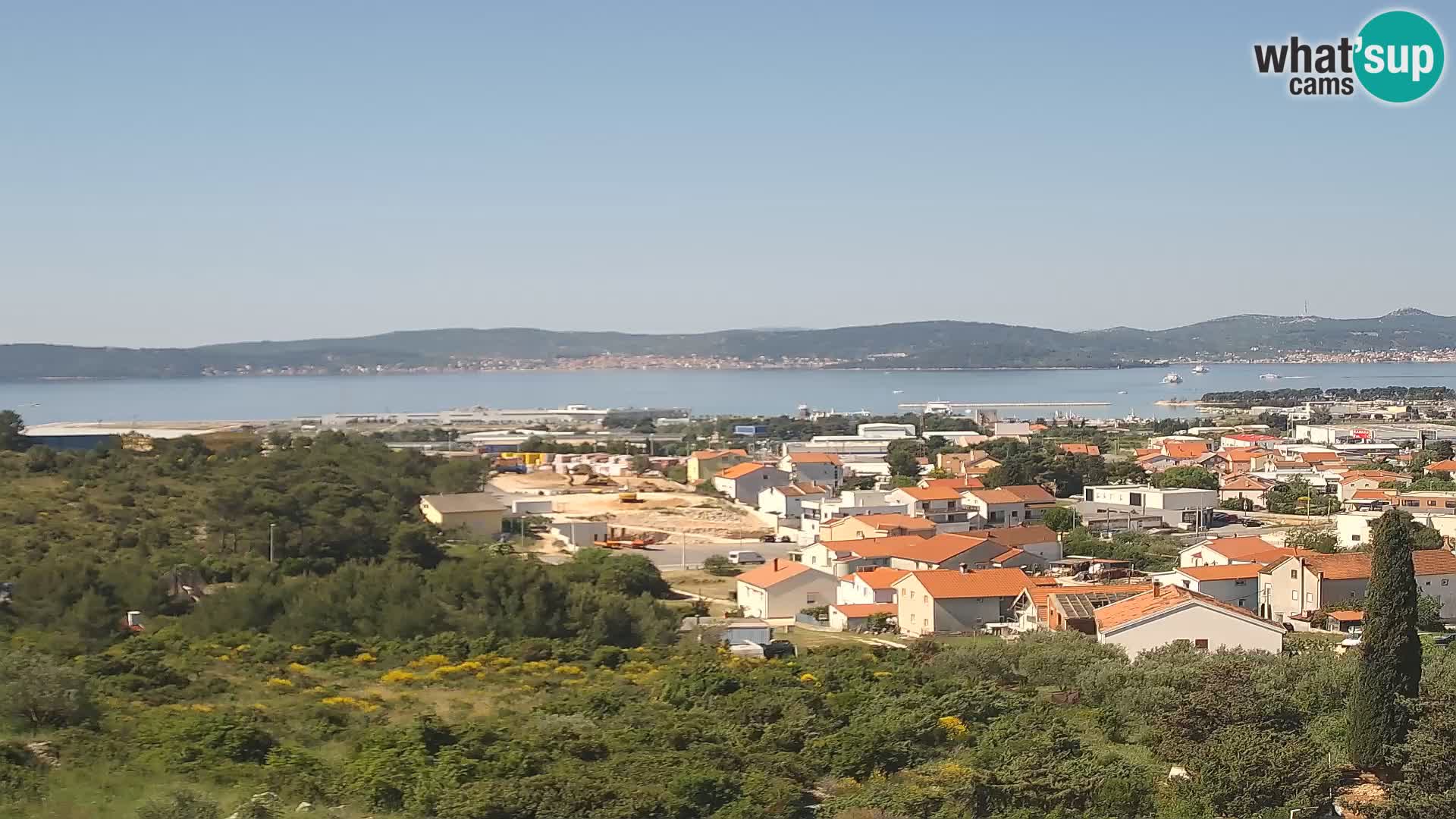 Zadar Port Gazenica Webcam Panorama, Zadar, Kroatien