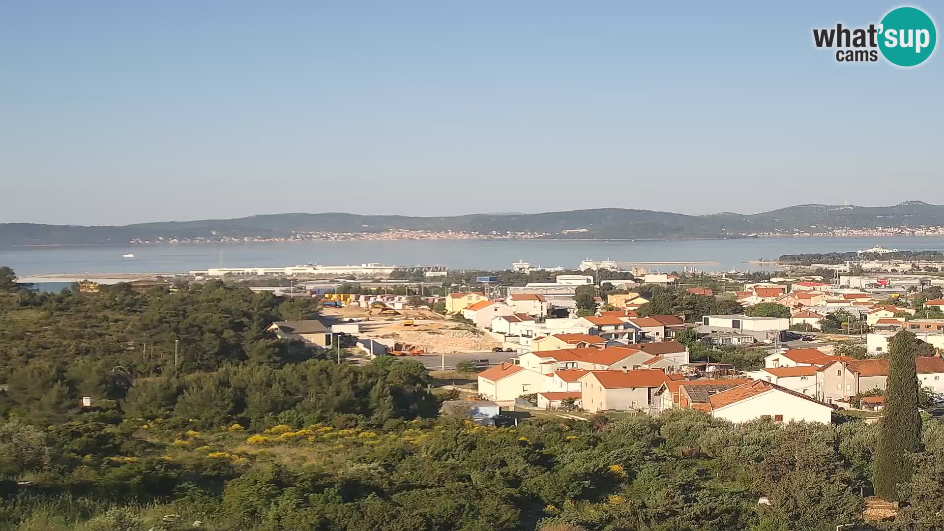 Zadar Port Gazenica Webcam Panorama, Zadar, Croatia