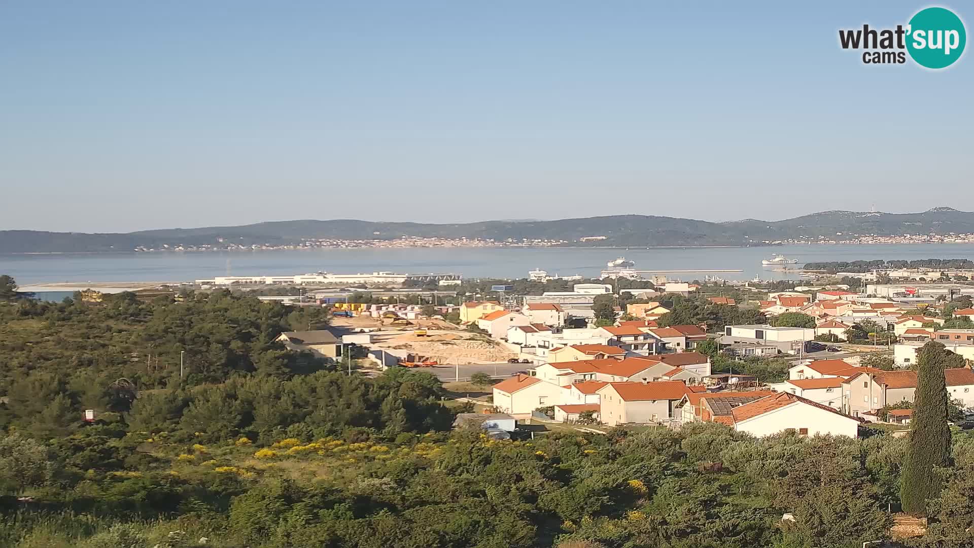 Zadar Port Gazenica Webcam Panorama, Zadar, Croatie
