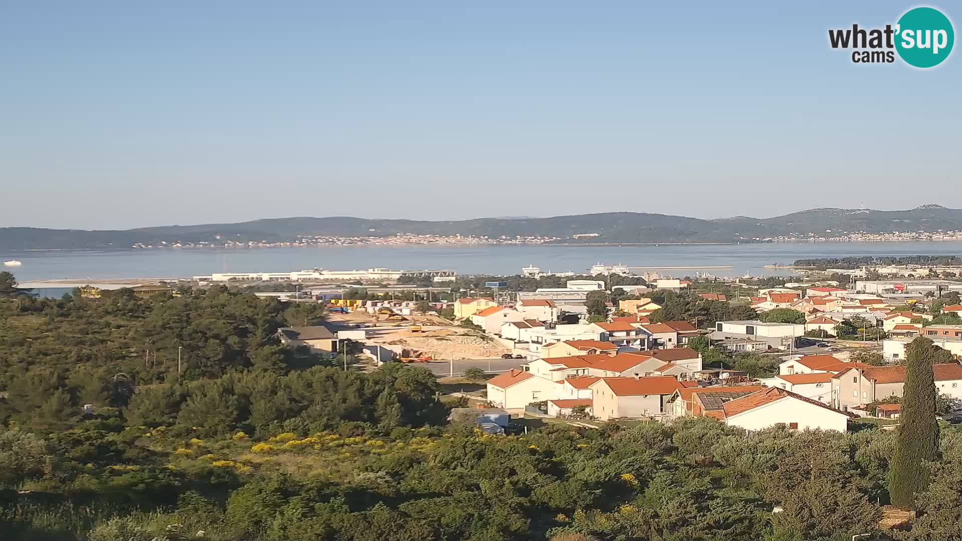 Zadar Port Gazenica Webcam Panorama, Zadar, Croatie