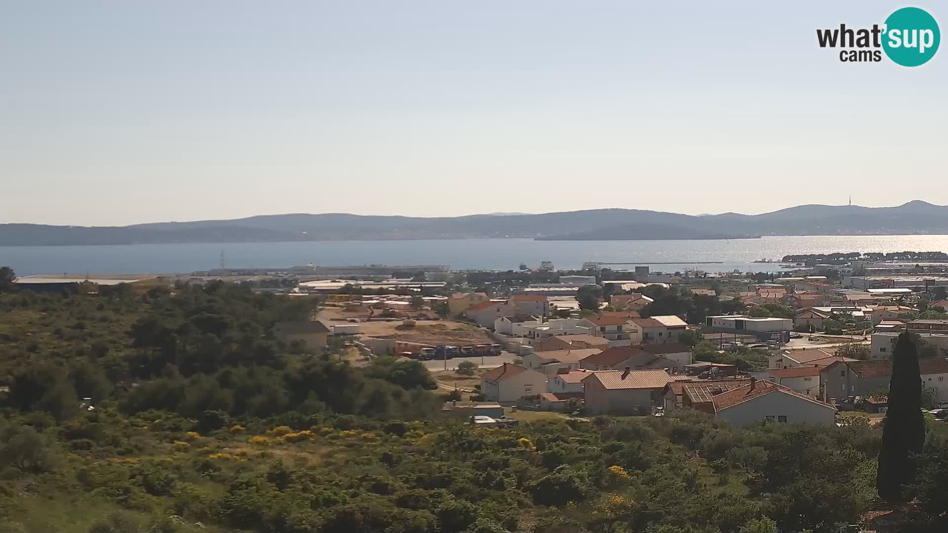 Zadar Port Gazenica Webcam Panorama, Zadar, Croatie