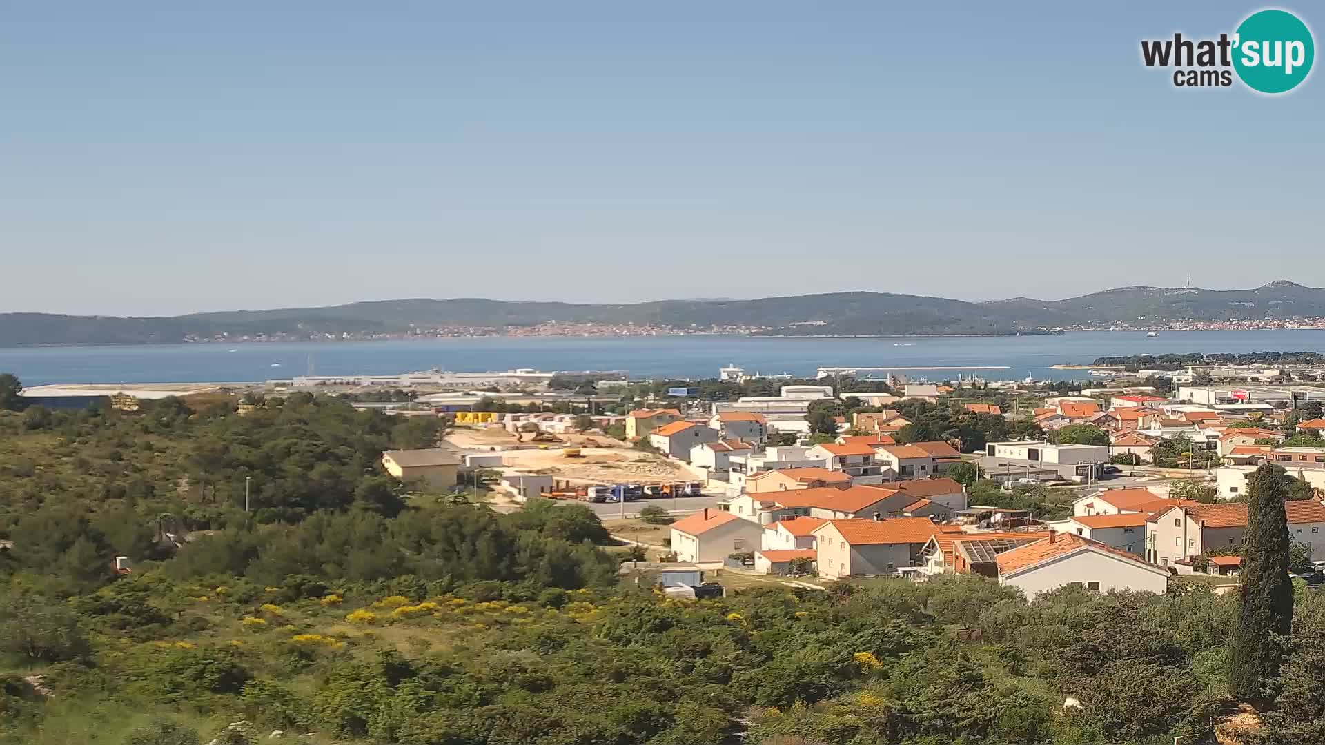 Zadar Port Gazenica Webcam Panorama, Zadar, Croatie
