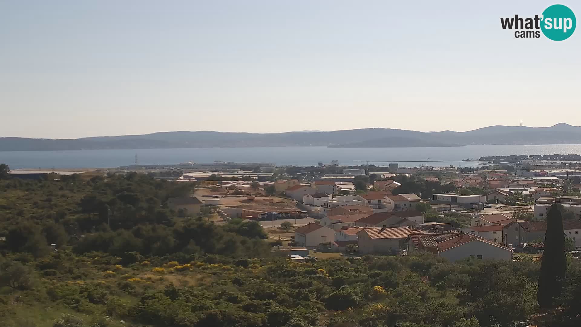 Zadar Port Gazenica Webcam Panorama, Zadar, Kroatien