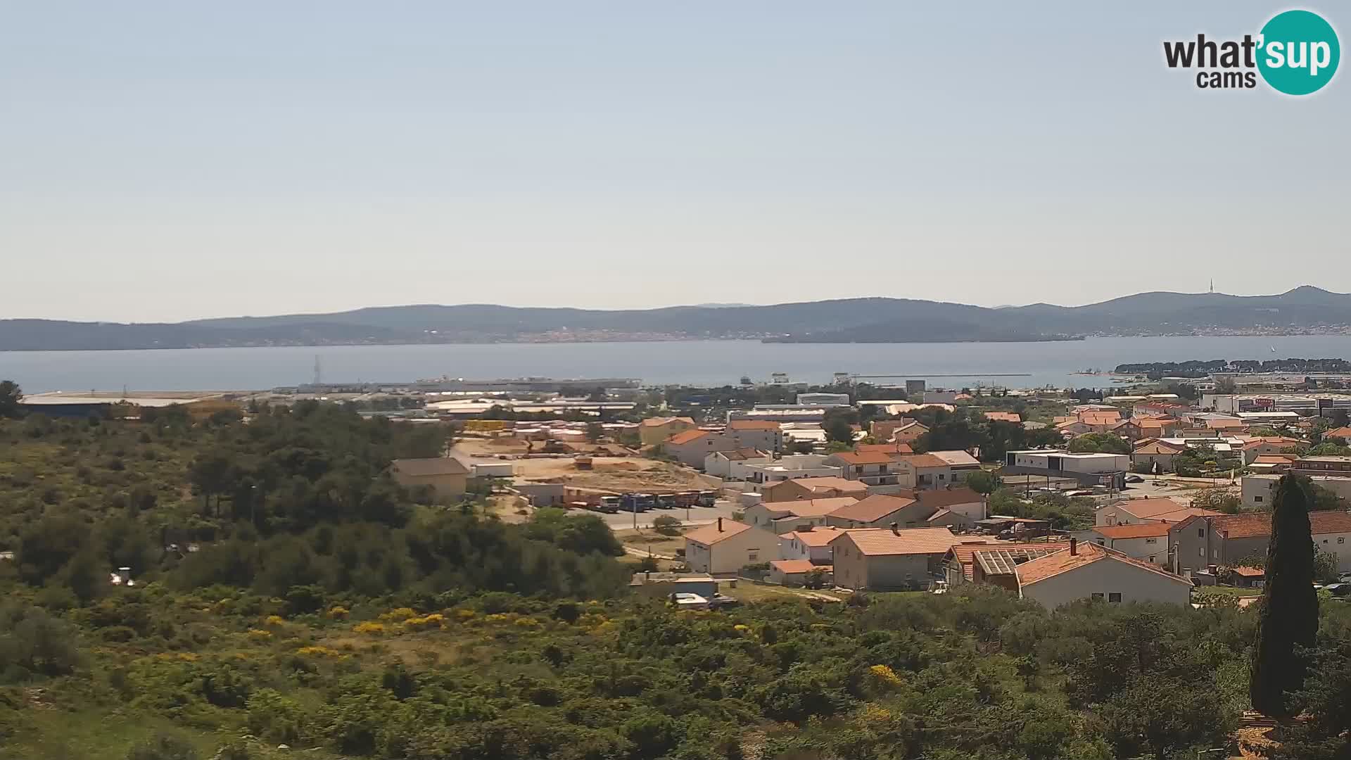 Zadar Port Gazenica Webcam Panorama, Zadar, Croatia