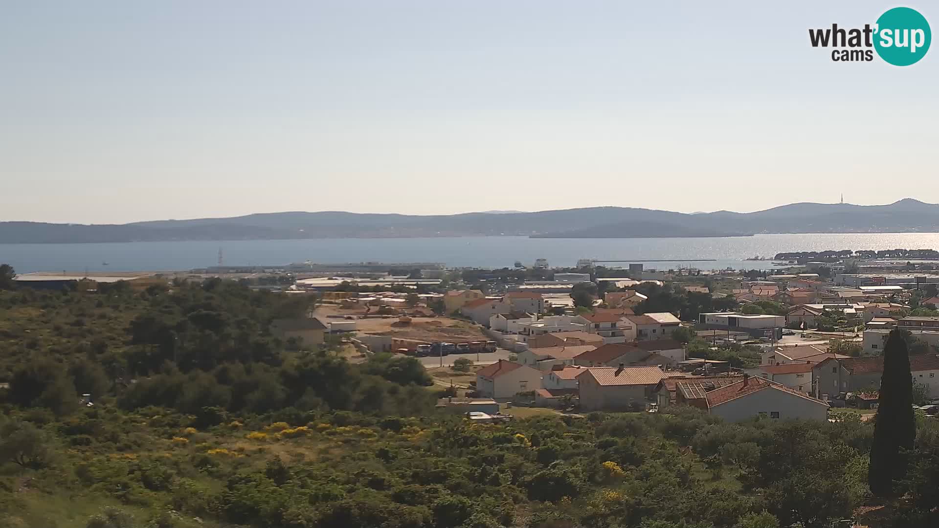 Zadar Port Gazenica Webcam Panorama, Zadar, Croatia