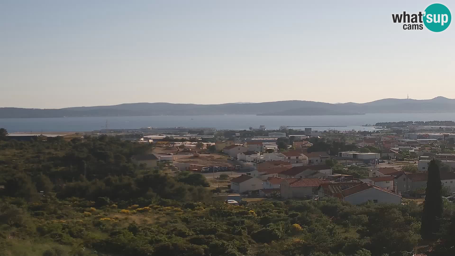Zadar Port Gazenica Webcam Panorama, Zadar, Kroatien