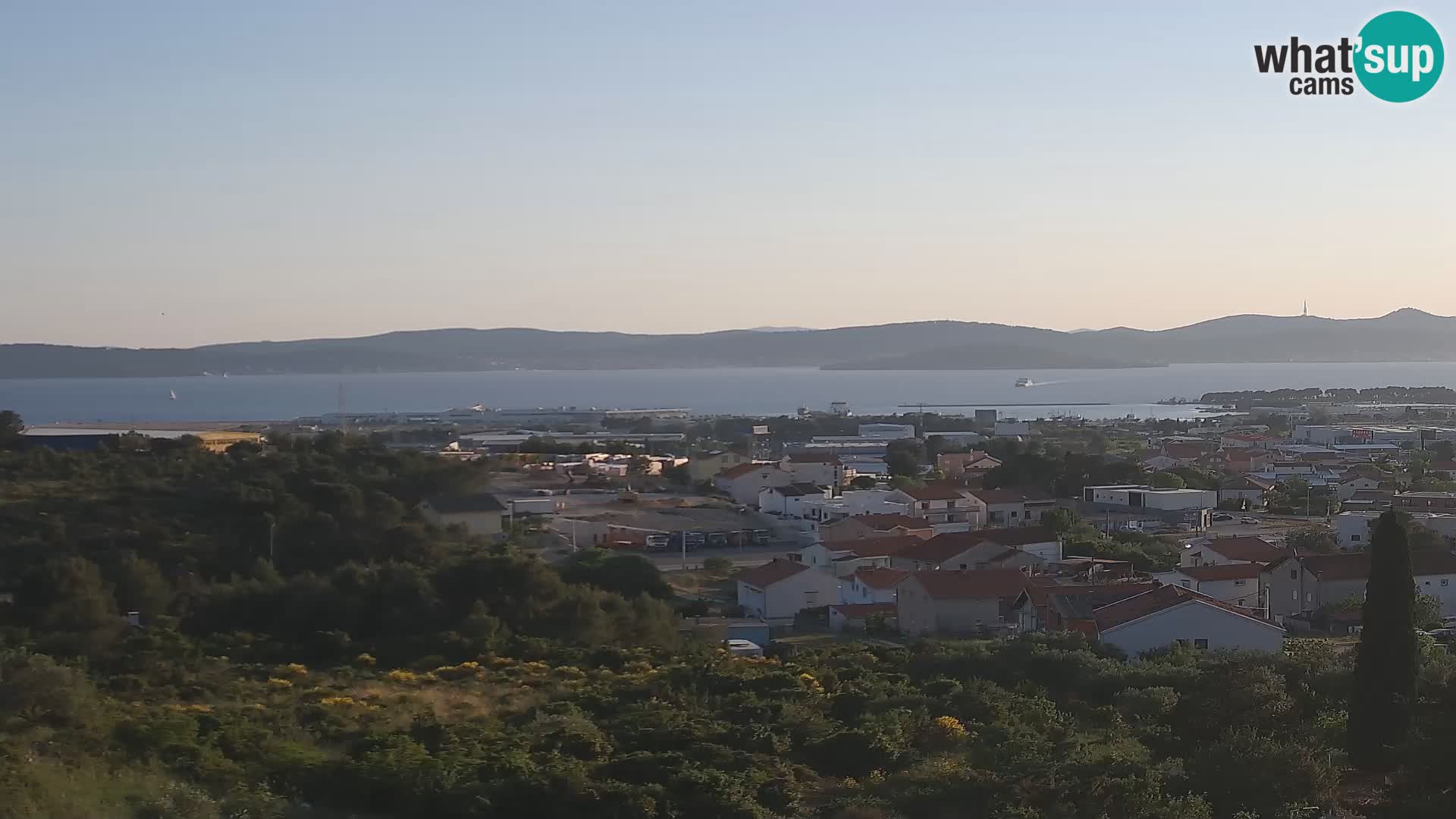 Zadar Port Gazenica Webcam Panorama, Zadar, Croatia