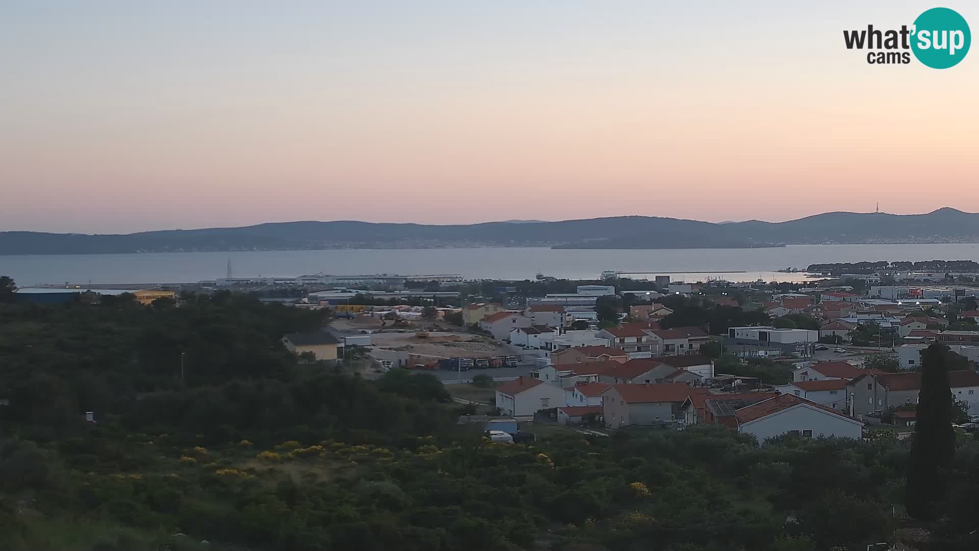 Zadar Port Gazenica Webcam Panorama, Zadar, Croatie