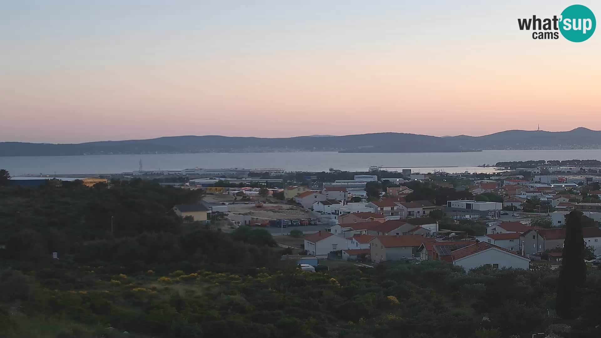Zadar Port Gazenica Webcam Panorama, Zadar, Croatie