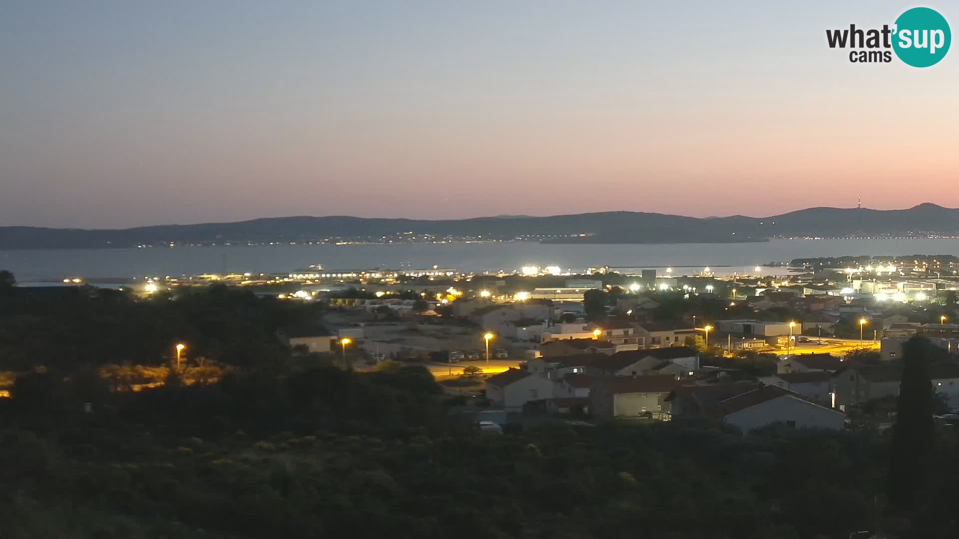 Zadar Port Gazenica Webcam Panorama, Zadar, Croatie