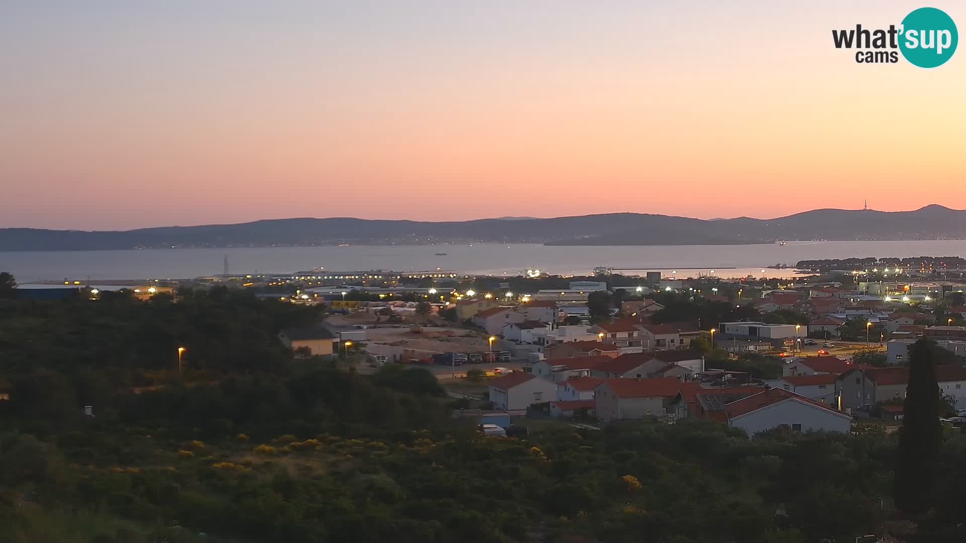Zadar Port Gazenica Webcam Panorama, Zadar, Croatie