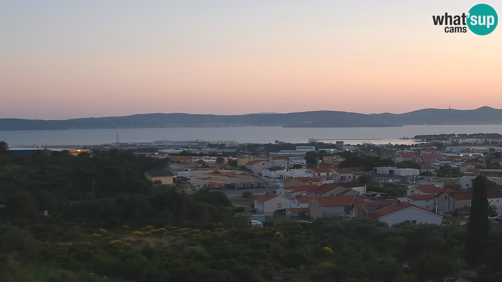 Zadar Port Gazenica Webcam Panorama, Zadar, Croatie