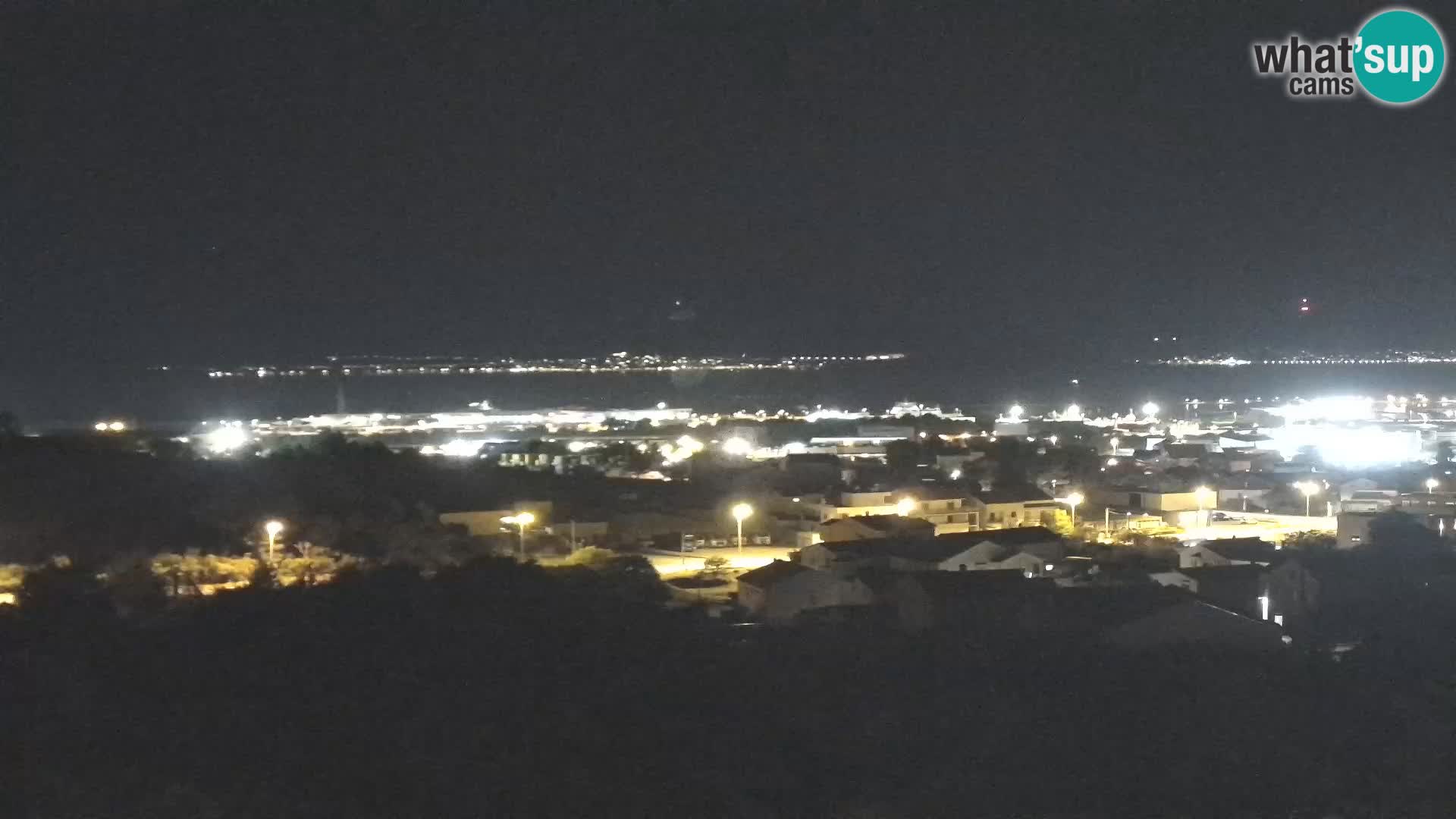 Panorama de la Webcam del Puerto Gazenica de Zadar, Zadar, Croacia