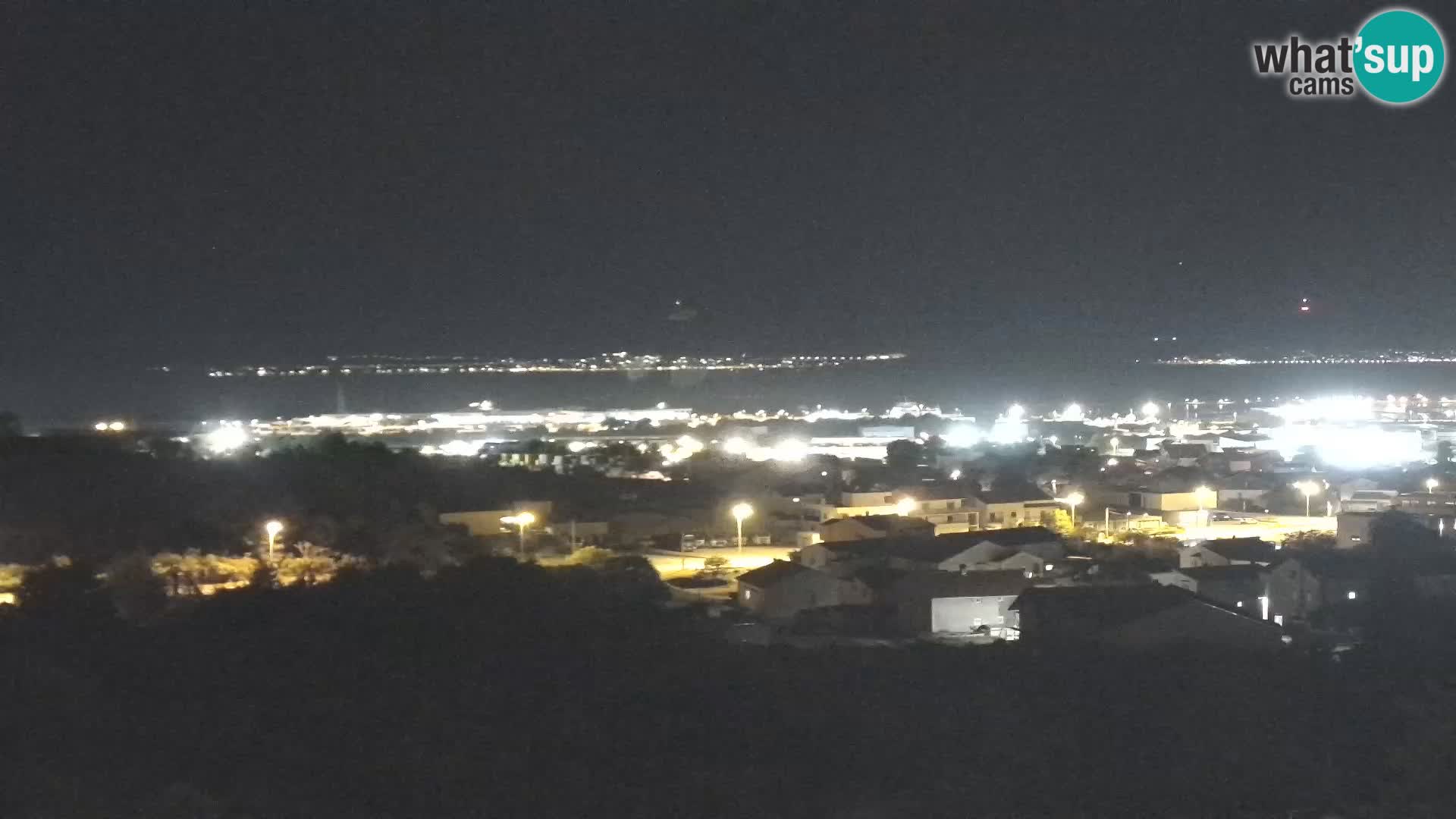 Panorama de la Webcam del Puerto Gazenica de Zadar, Zadar, Croacia