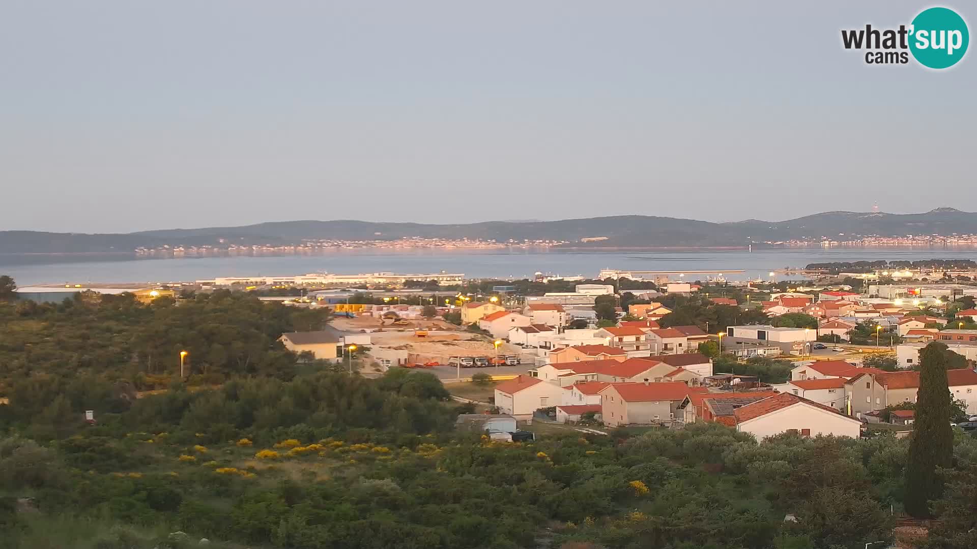 Zadar Port Gazenica Webcam Panorama, Zadar, Croatie