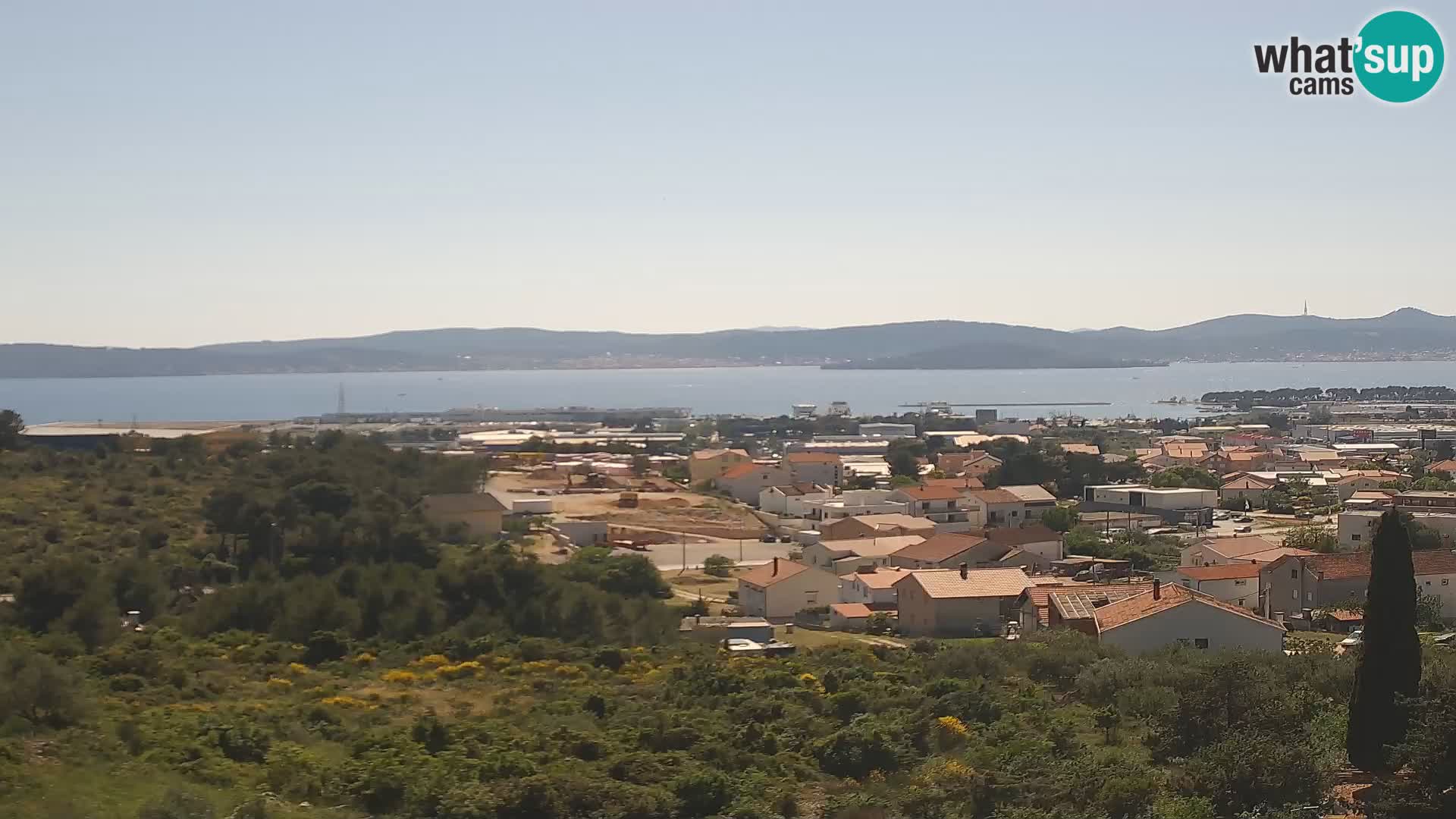 Zadar Port Gazenica Webcam Panorama, Zadar, Kroatien