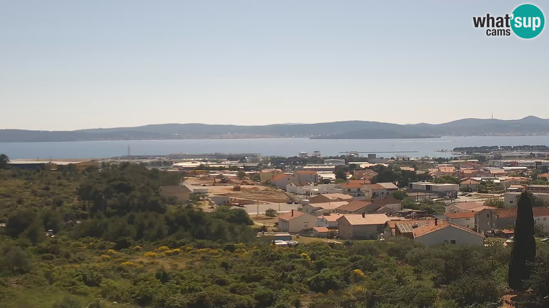 Zadar Port Gazenica Webcam Panorama, Zadar, Croatie