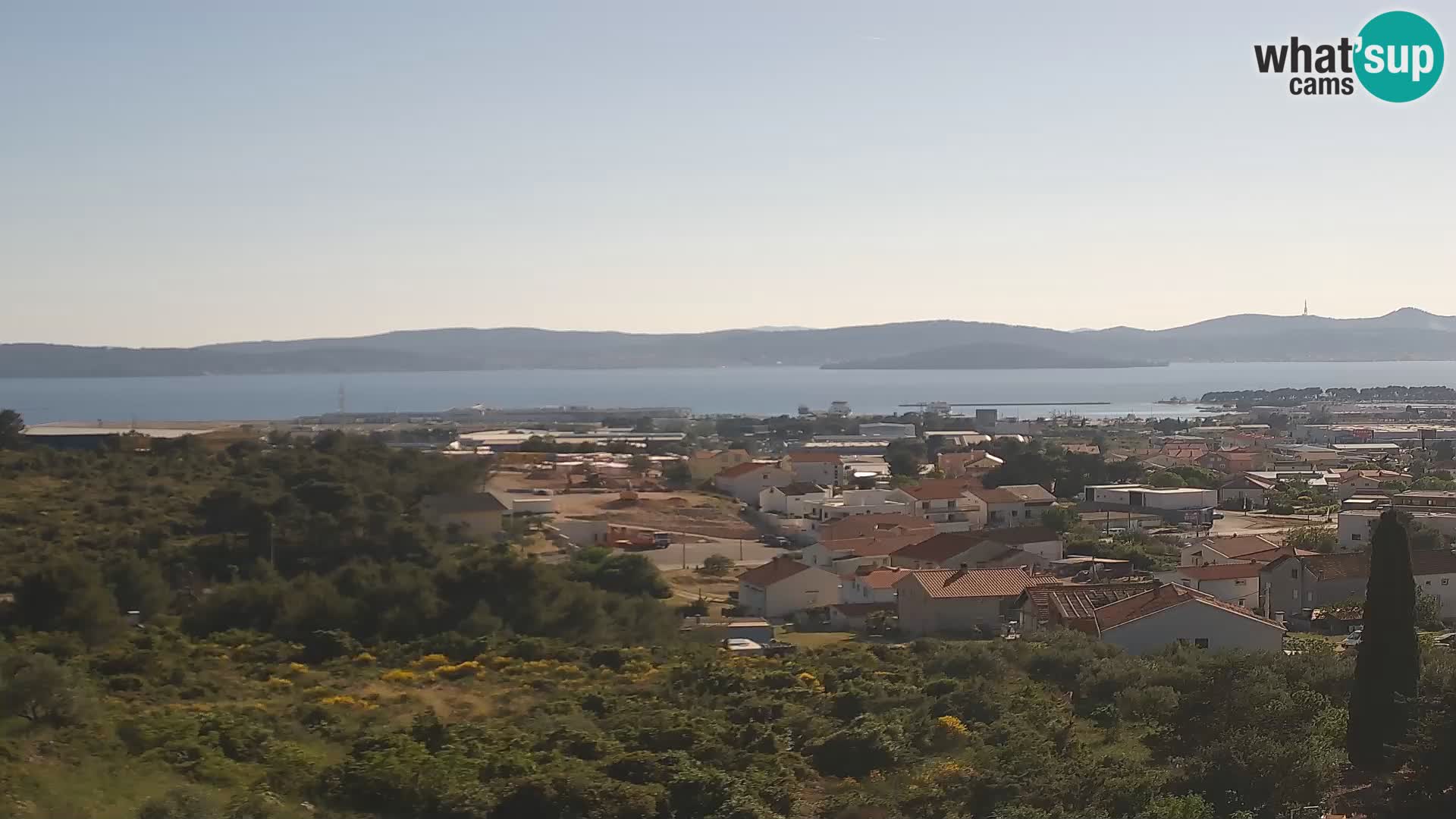 Panoramska web kamera Luke Gaženica u Zadru, Hrvatska