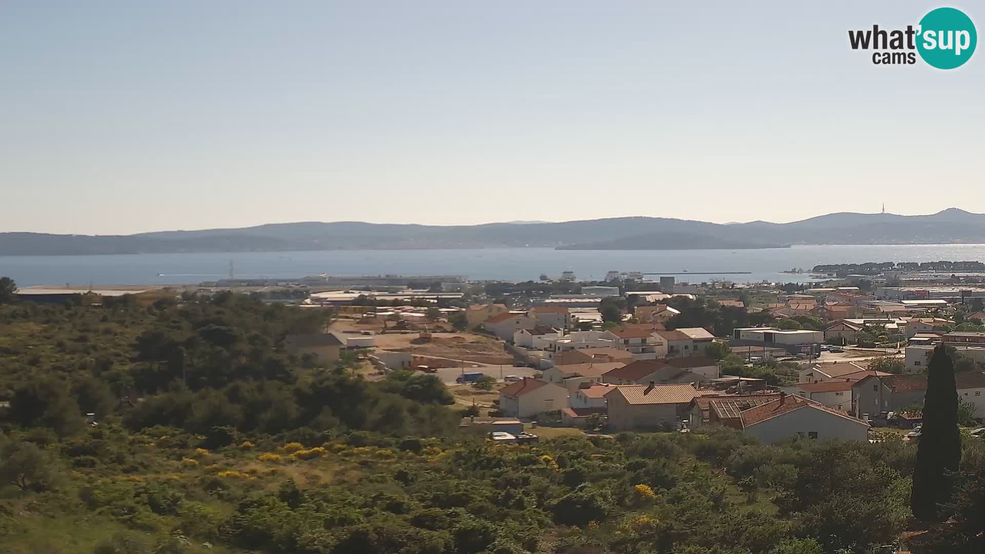 Panoramska web kamera Luke Gaženica u Zadru, Hrvatska
