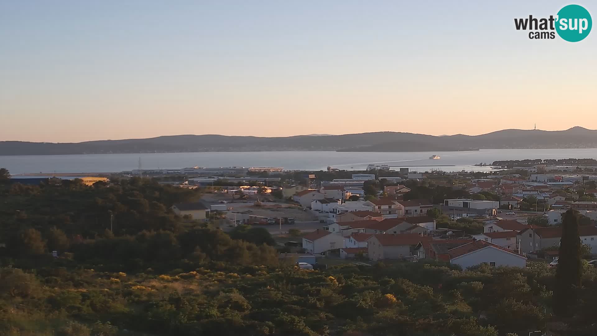 Zadar Port Gazenica Webcam Panorama, Zadar, Croatie