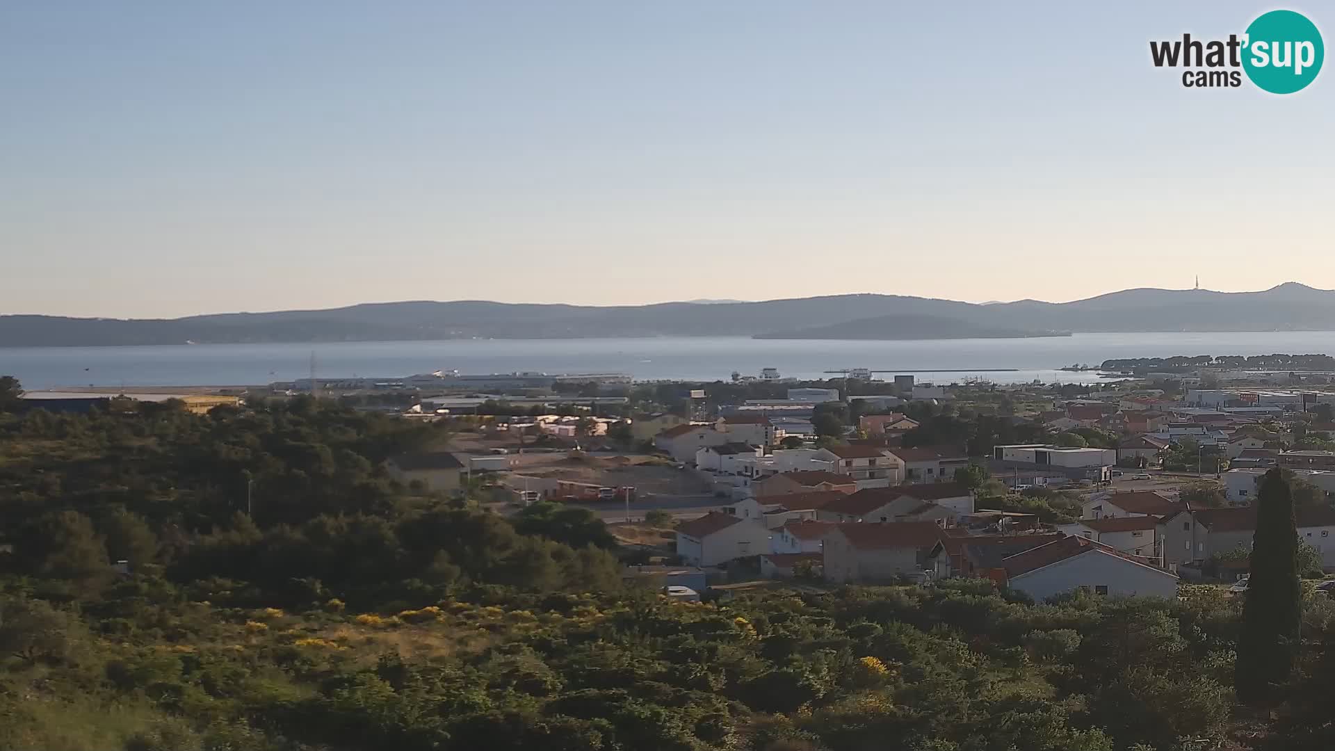 Zadar Port Gazenica Webcam Panorama, Zadar, Croatie