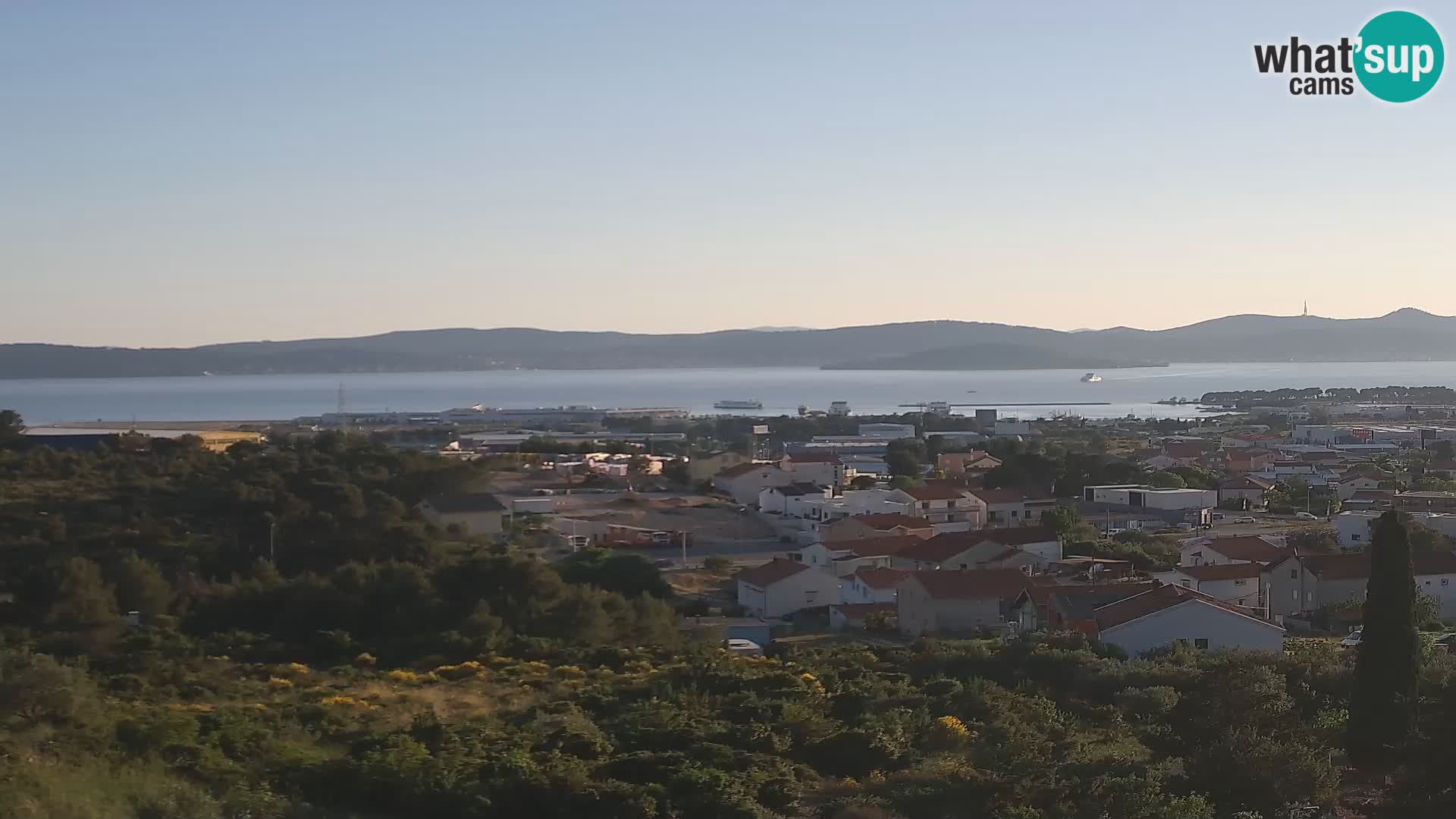 Zadar Port Gazenica Webcam Panorama, Zadar, Croatia