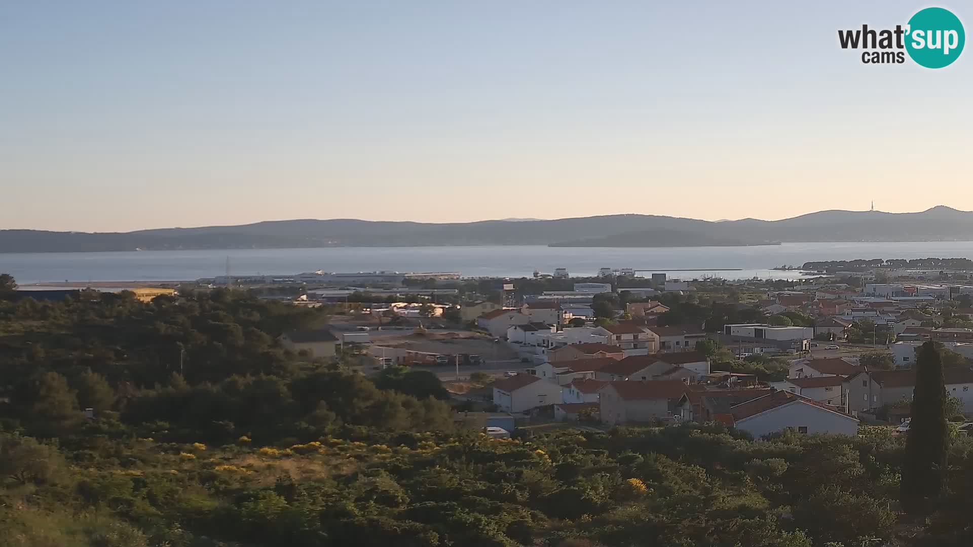 Zadar Port Gazenica Webcam Panorama, Zadar, Croatia