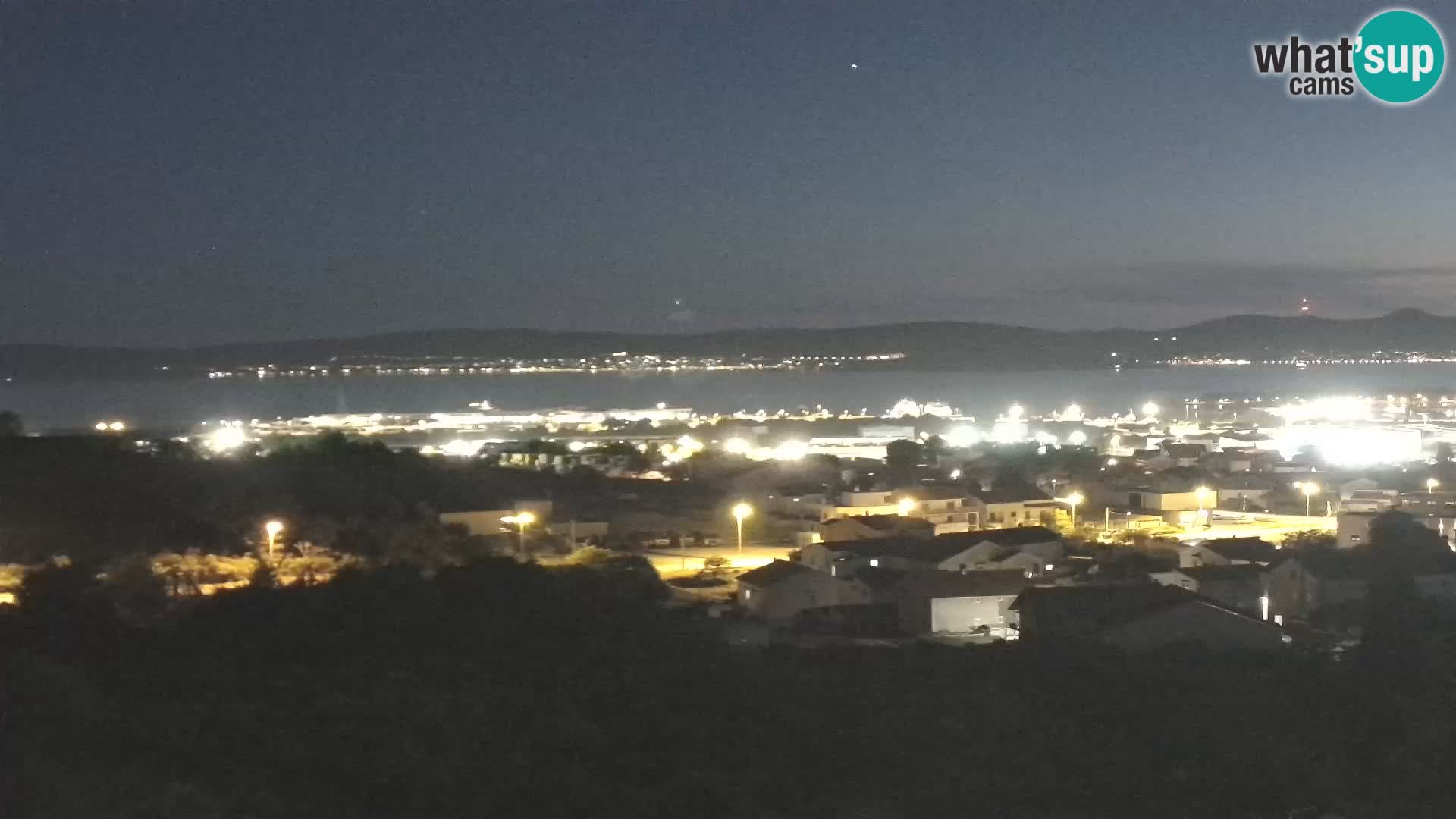 Zadar Port Gazenica Webcam Panorama, Zadar, Kroatien
