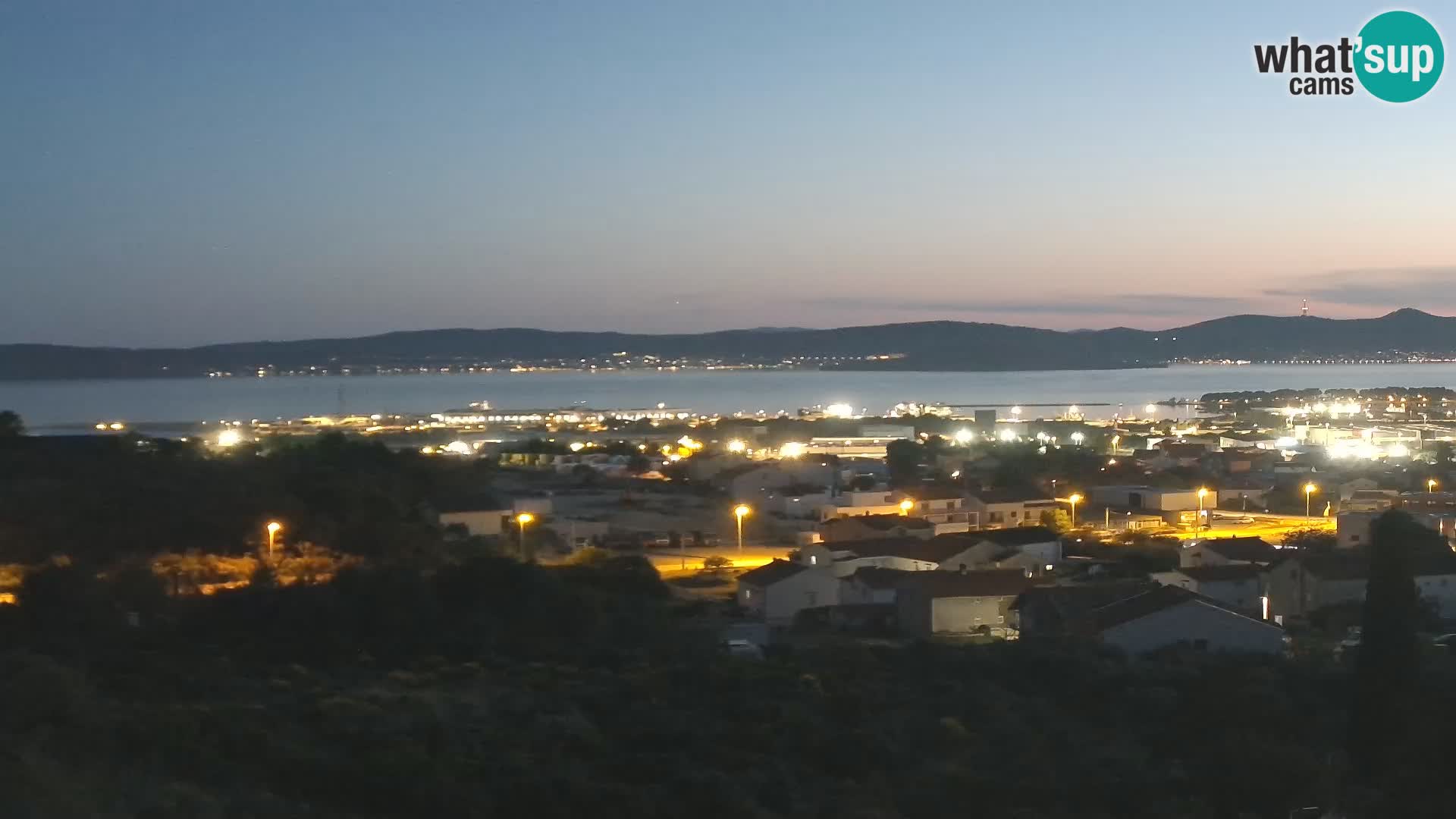 Zadar Port Gazenica Webcam Panorama, Zadar, Kroatien