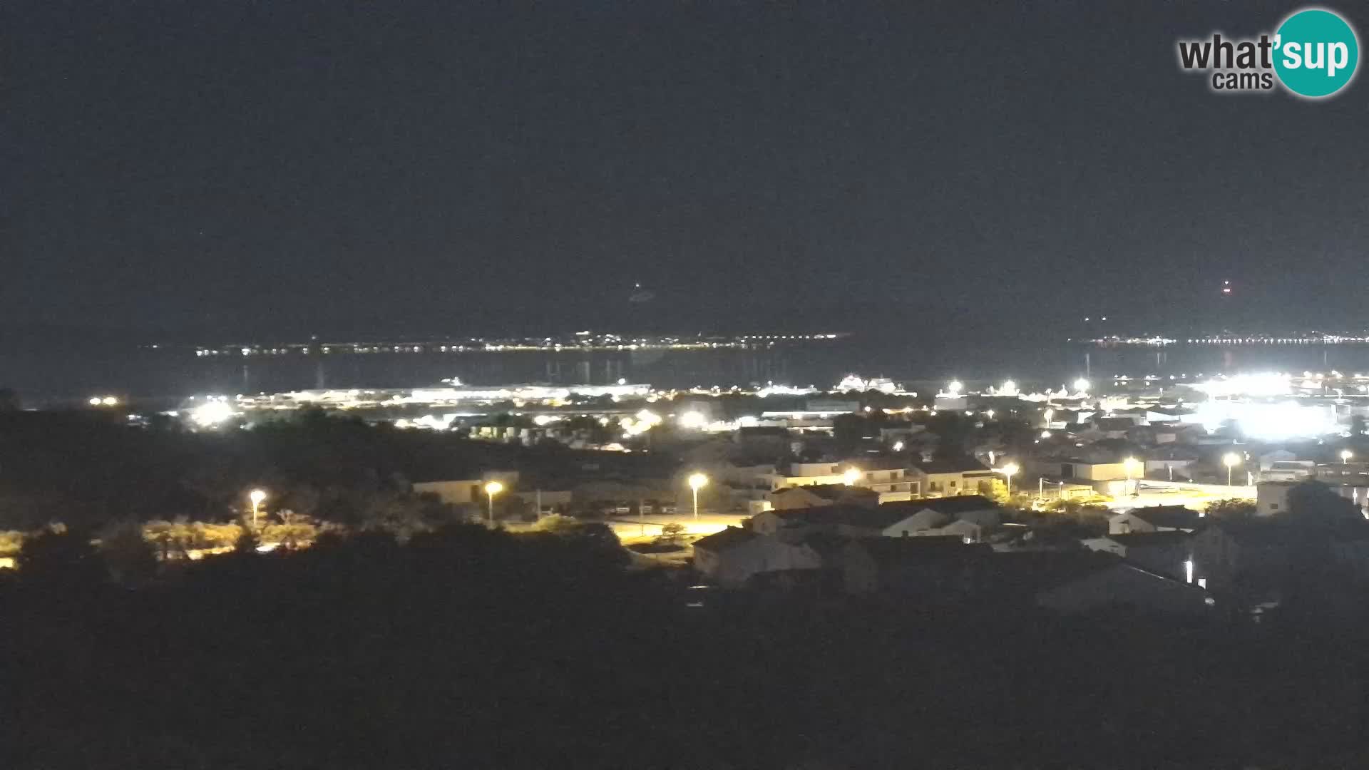 Panorama de la Webcam del Puerto Gazenica de Zadar, Zadar, Croacia