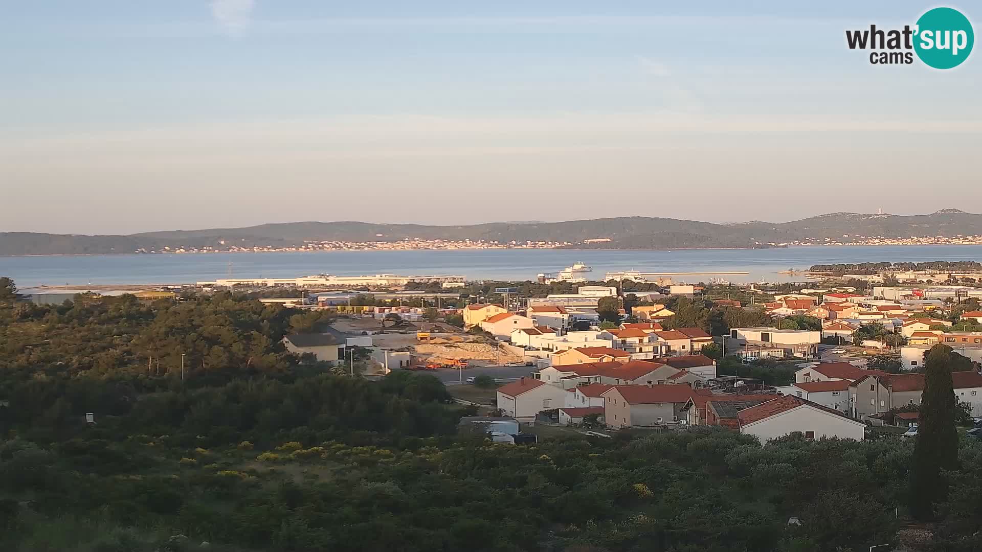 Zadar Port Gazenica Webcam Panorama, Zadar, Croatie