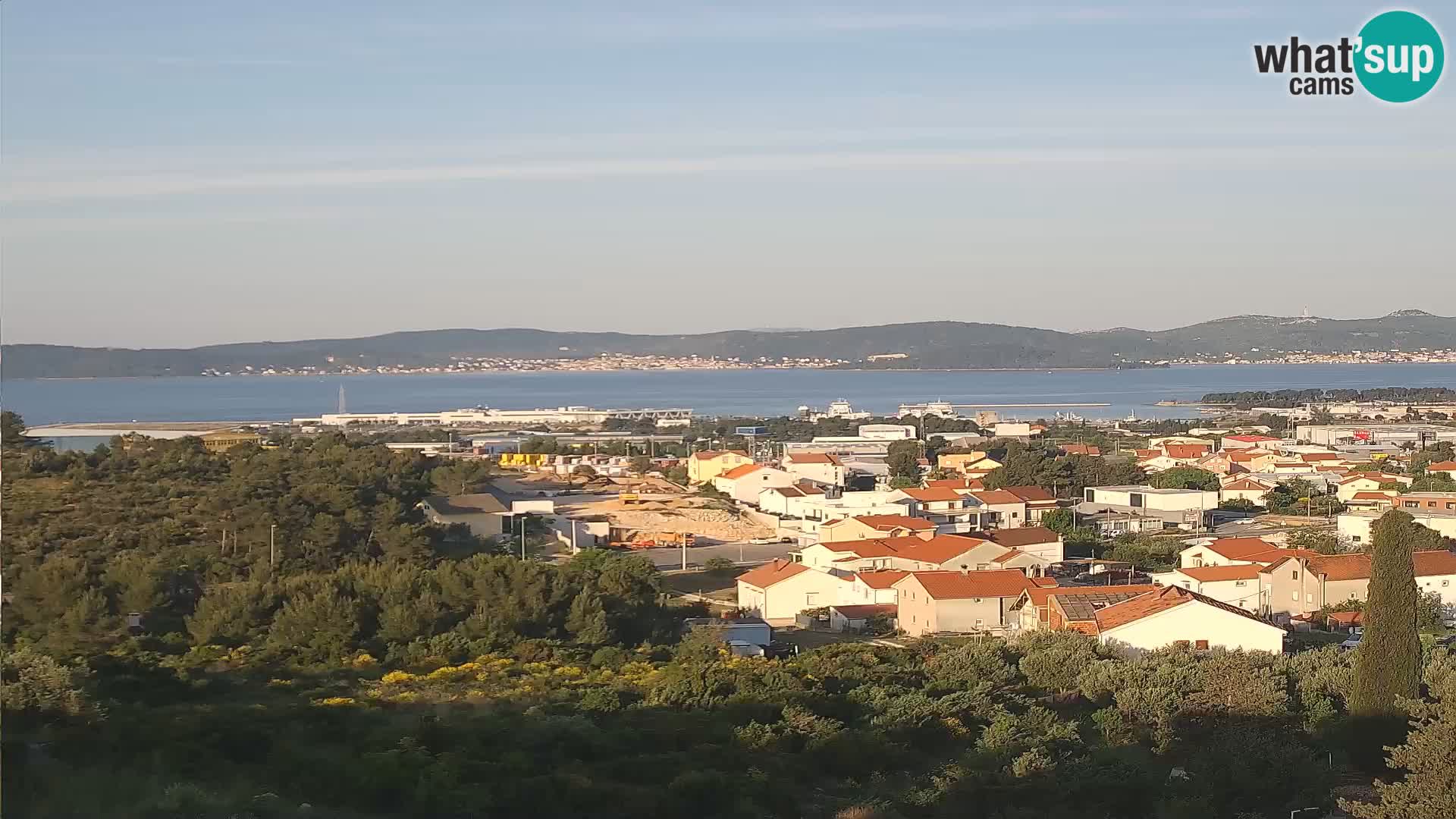 Zadar Port Gazenica Webcam Panorama, Zadar, Croatia