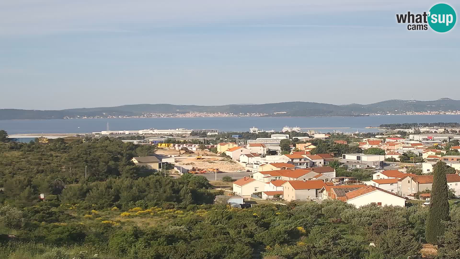 Zadar Port Gazenica Webcam Panorama, Zadar, Croatie