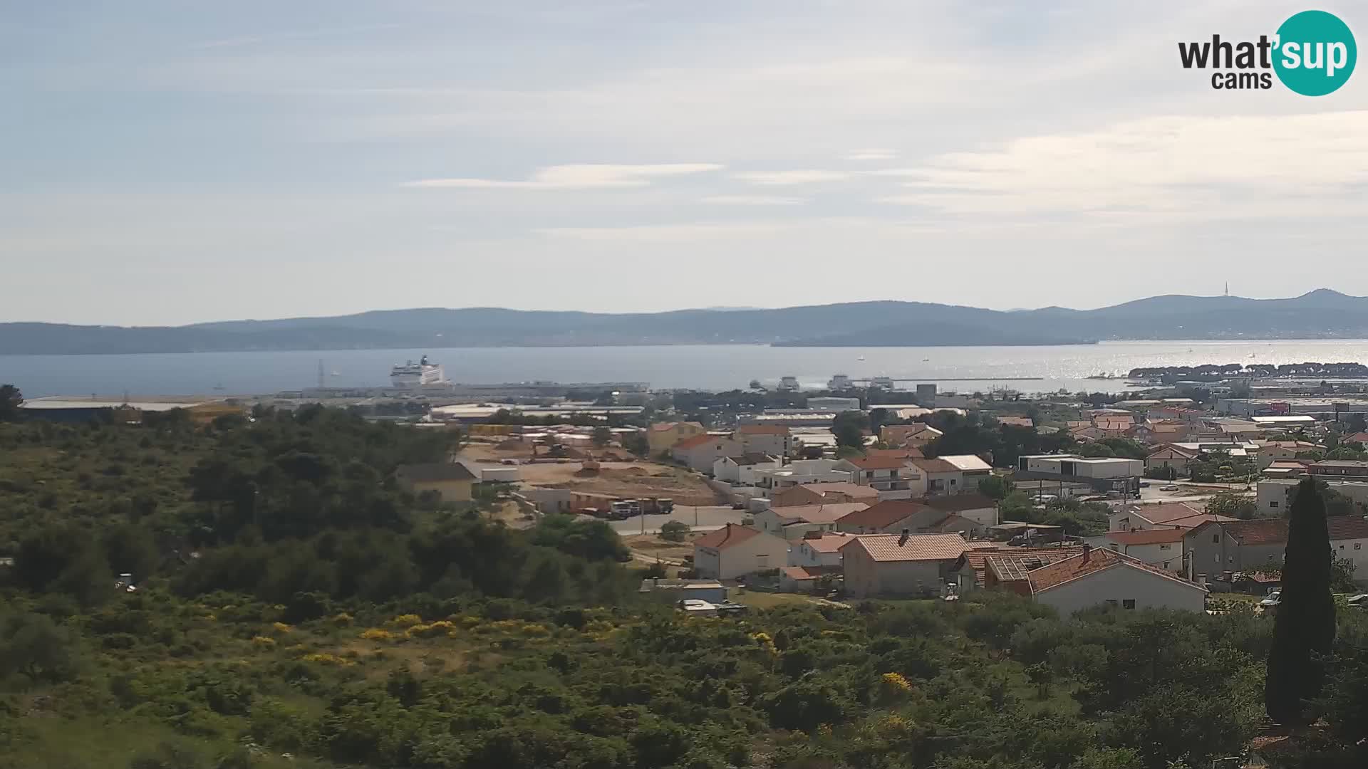 Zadar Port Gazenica Webcam Panorama, Zadar, Croatia