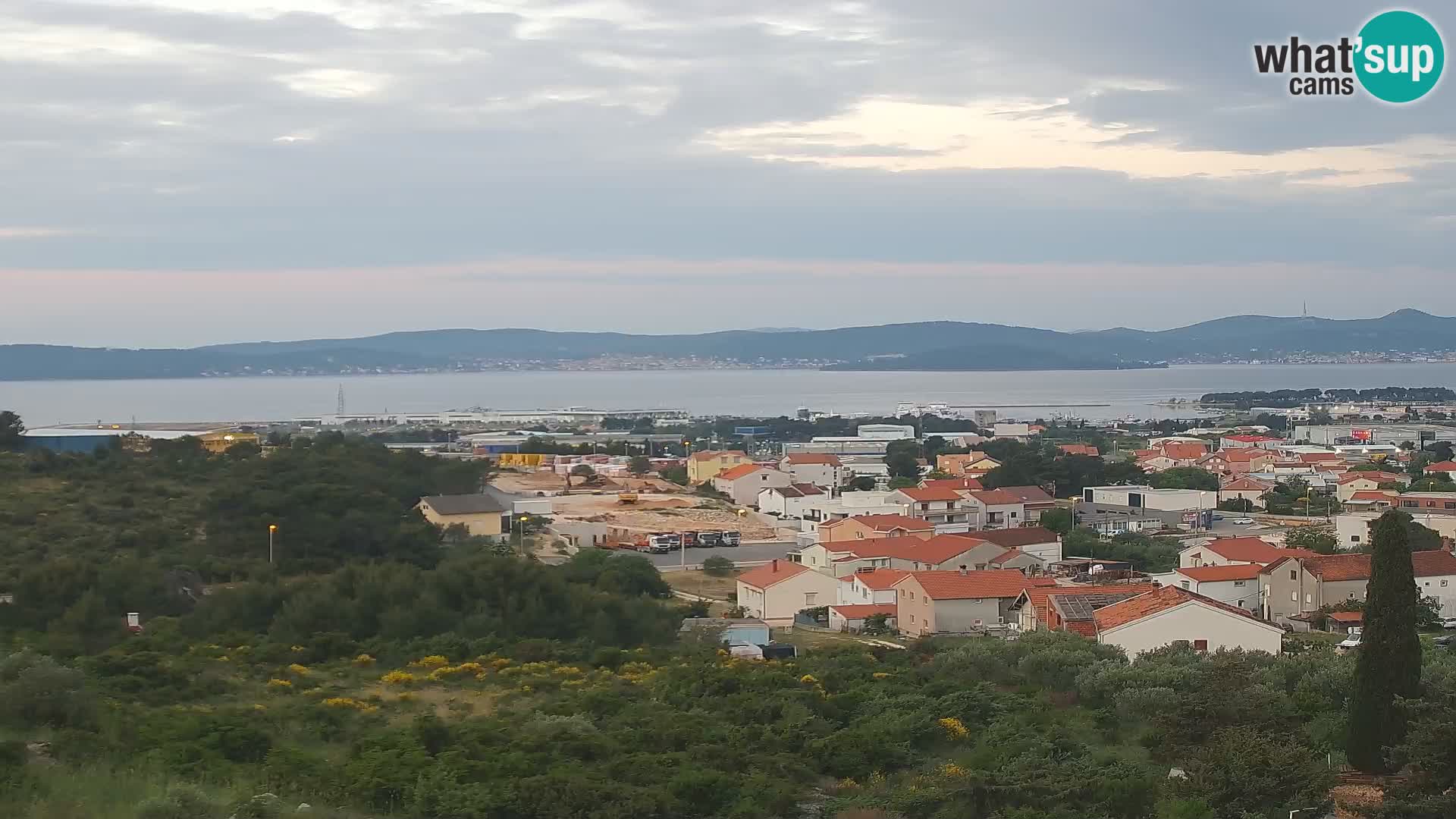 Zadar Port Gazenica Webcam Panorama, Zadar, Croatia