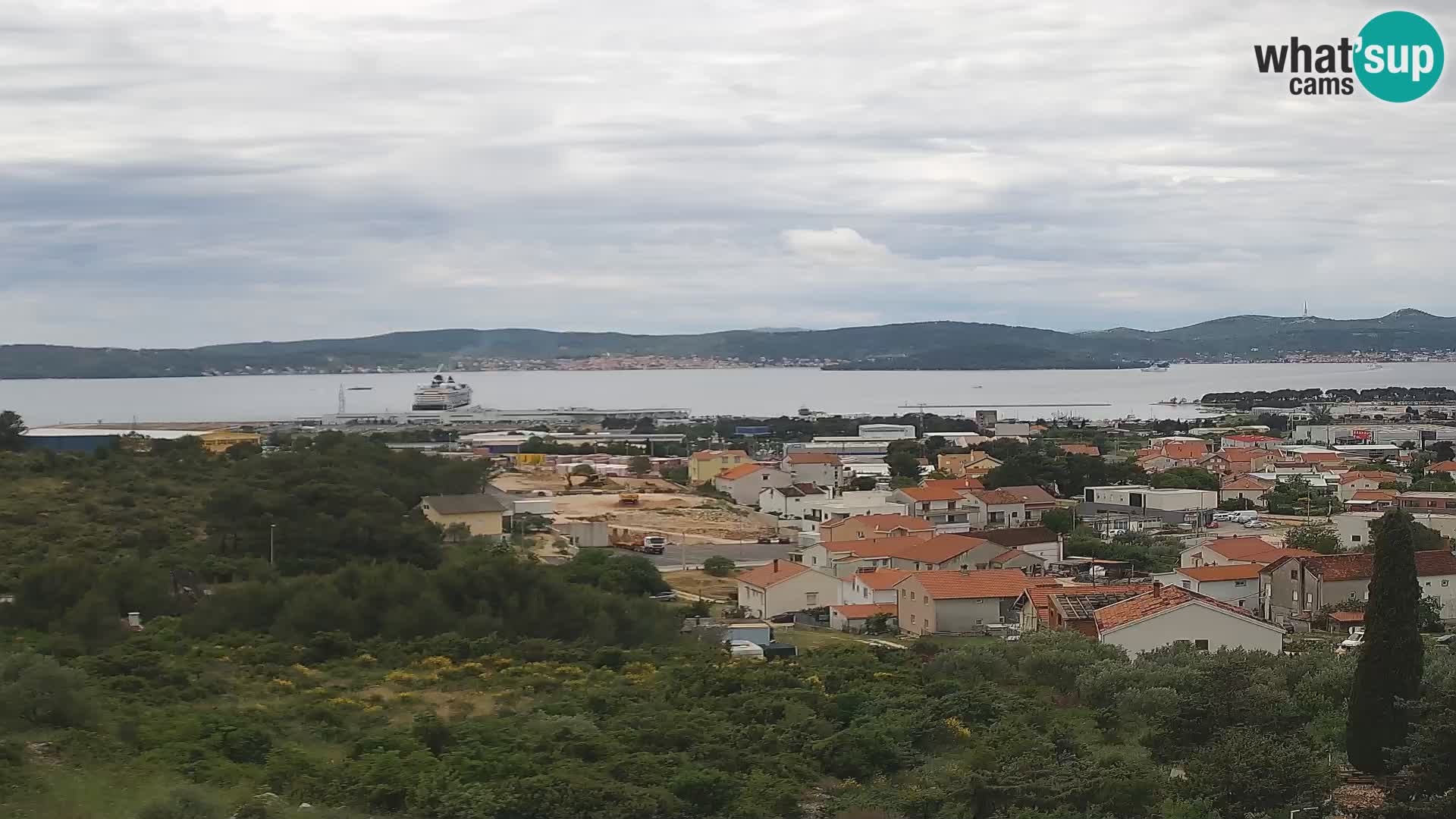 Zadar Port Gazenica Webcam Panorama, Zadar, Croatia