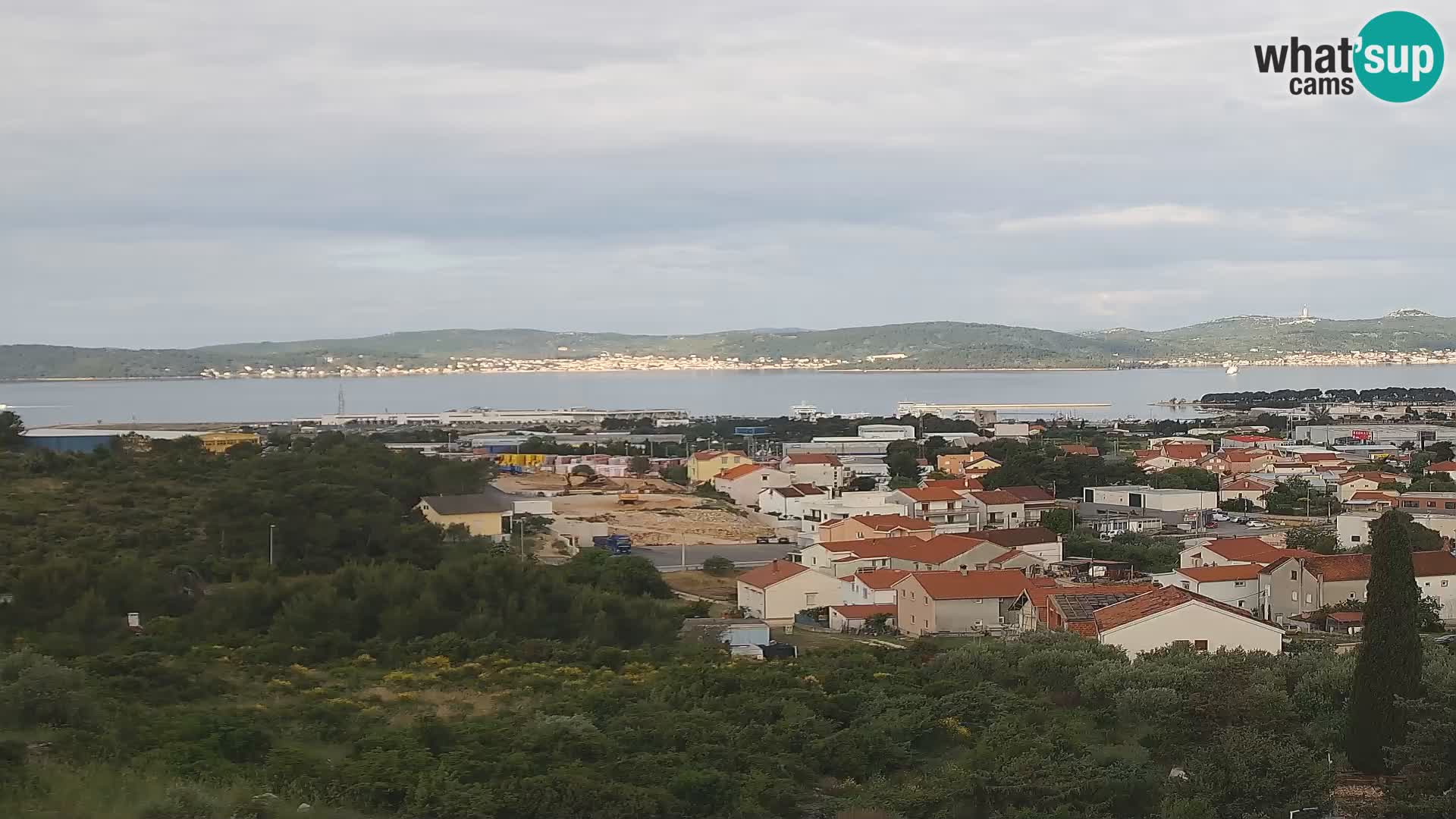 Zadar Pristanišče Gazenica s panoramsko spletno kamero, Zadar, Hrvaška