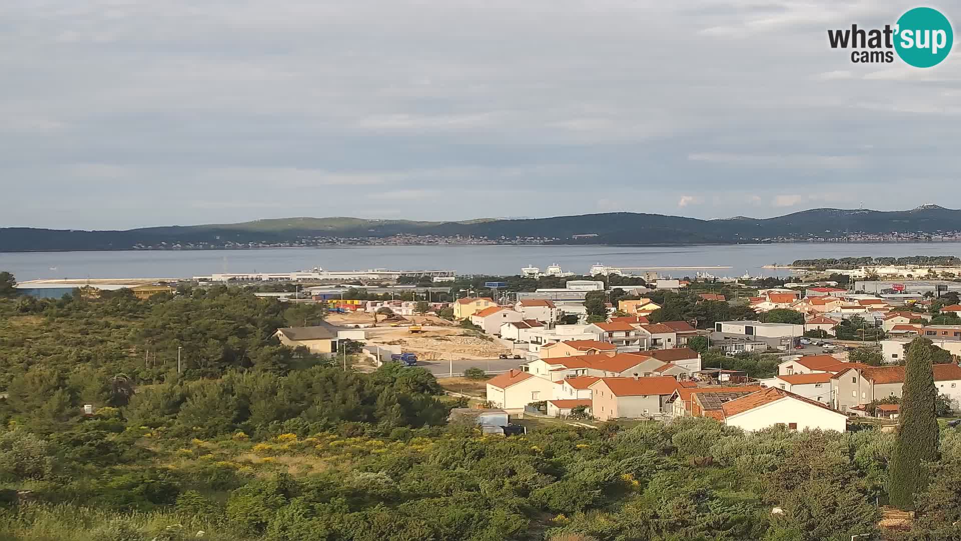 Zadar Port Gazenica Webcam Panorama, Zadar, Kroatien