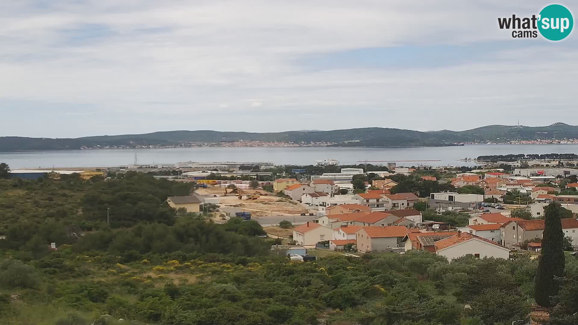 Zadar Port Gazenica Webcam Panorama, Zadar, Kroatien