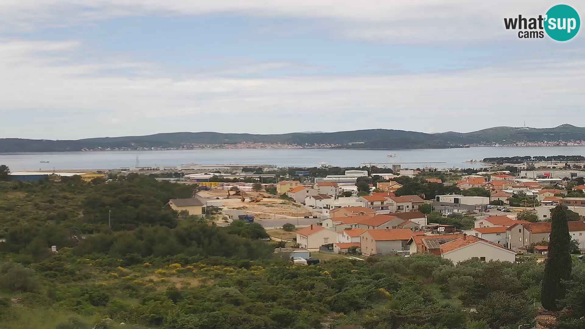 Zadar Port Gazenica Webcam Panorama, Zadar, Croatie