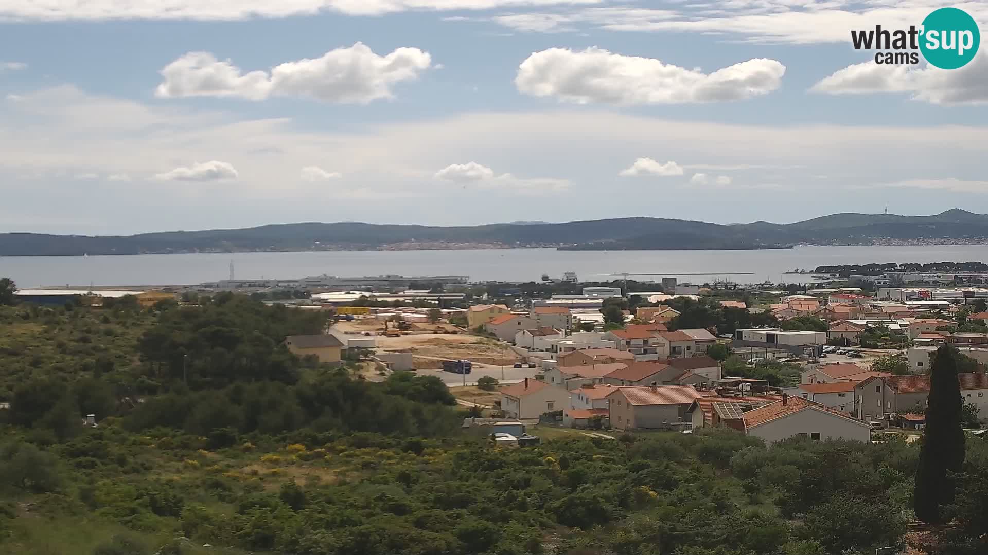 Zadar Pristanišče Gazenica s panoramsko spletno kamero, Zadar, Hrvaška
